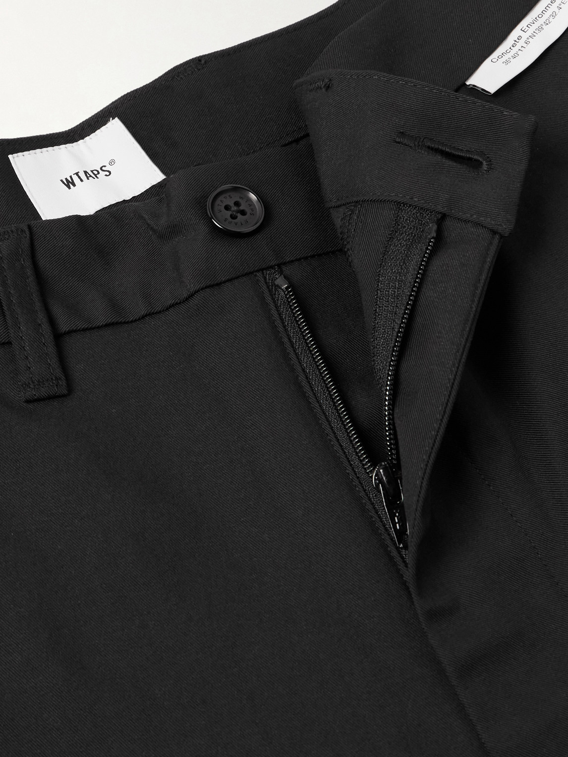 Wtaps Straight-leg Coolmax® Trousers In Black