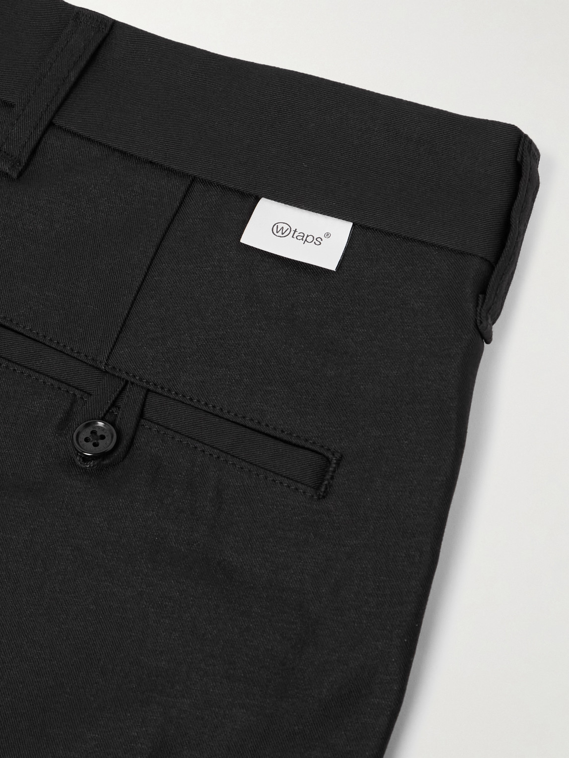 Wtaps Straight-leg Coolmax® Trousers In Black