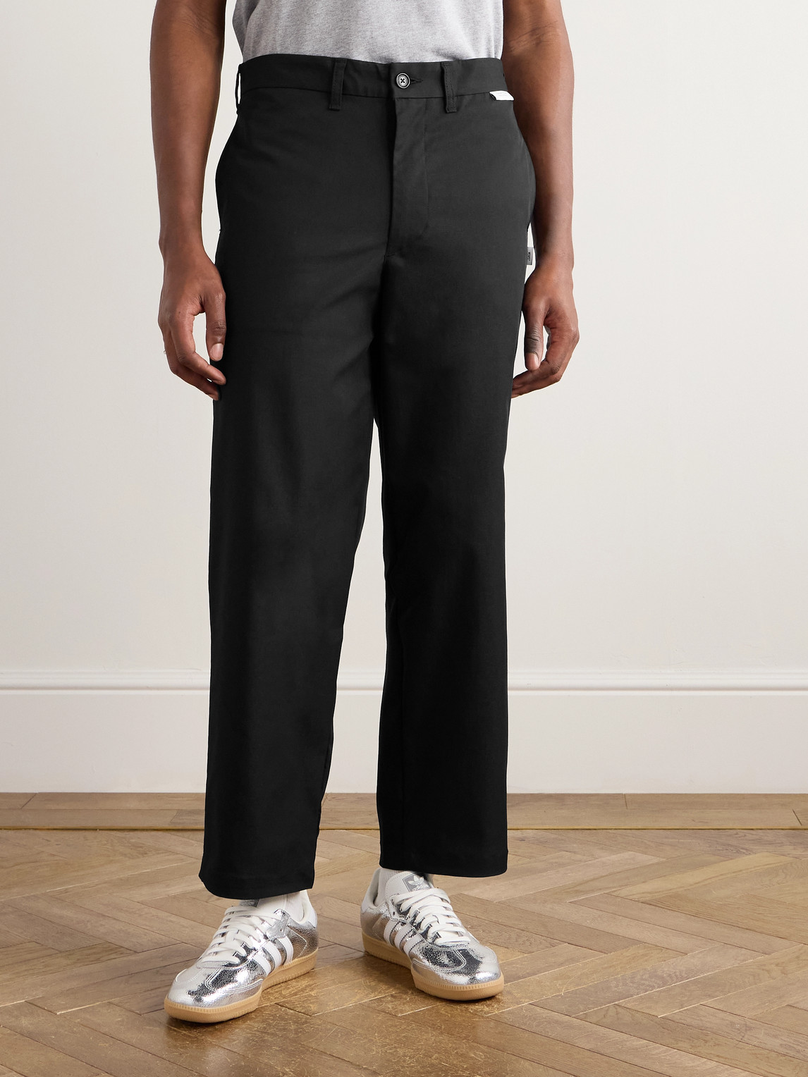 Wtaps Straight-leg Coolmax® Trousers In Black
