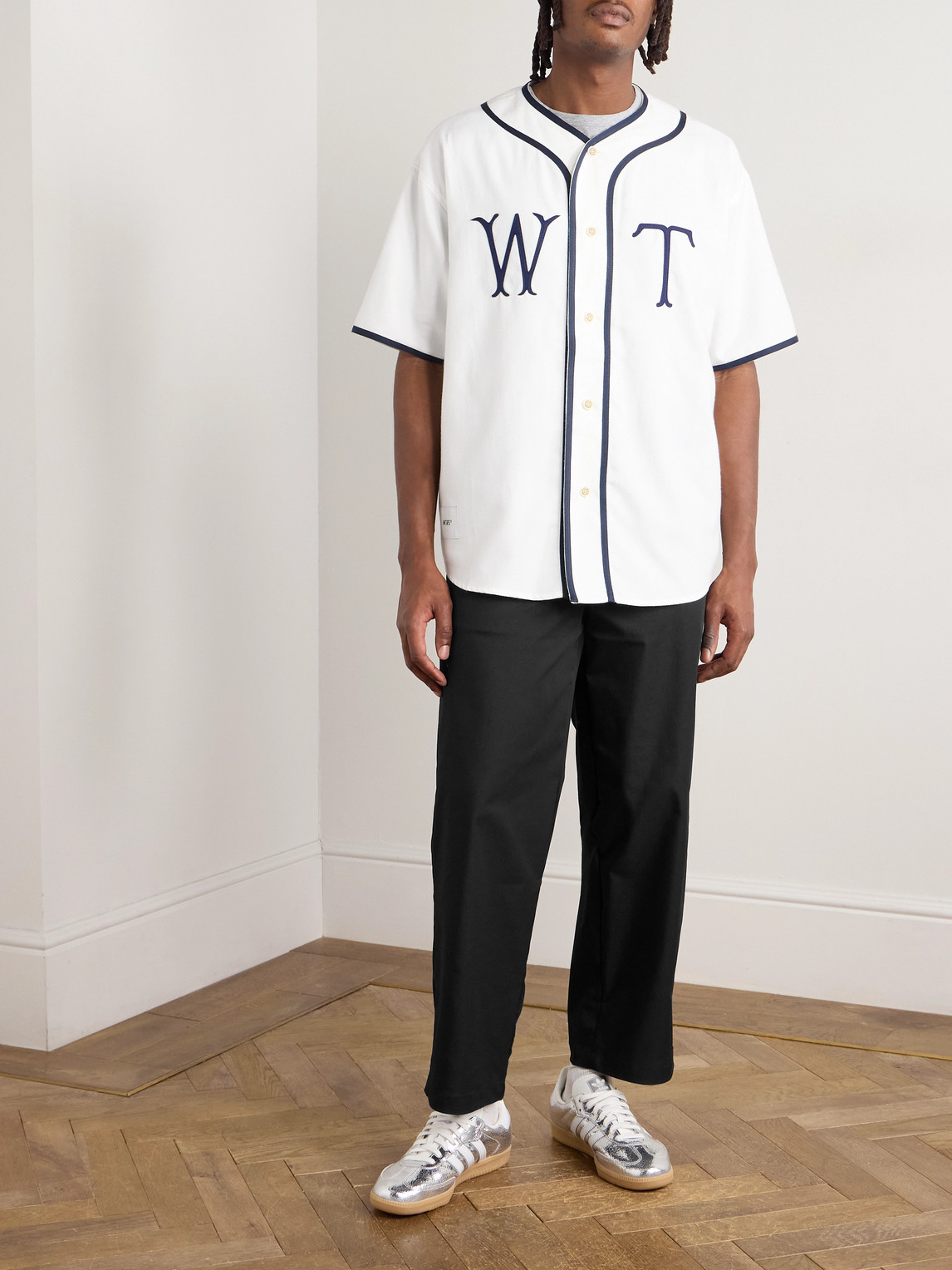 Wtaps Straight-leg Coolmax® Trousers In Black