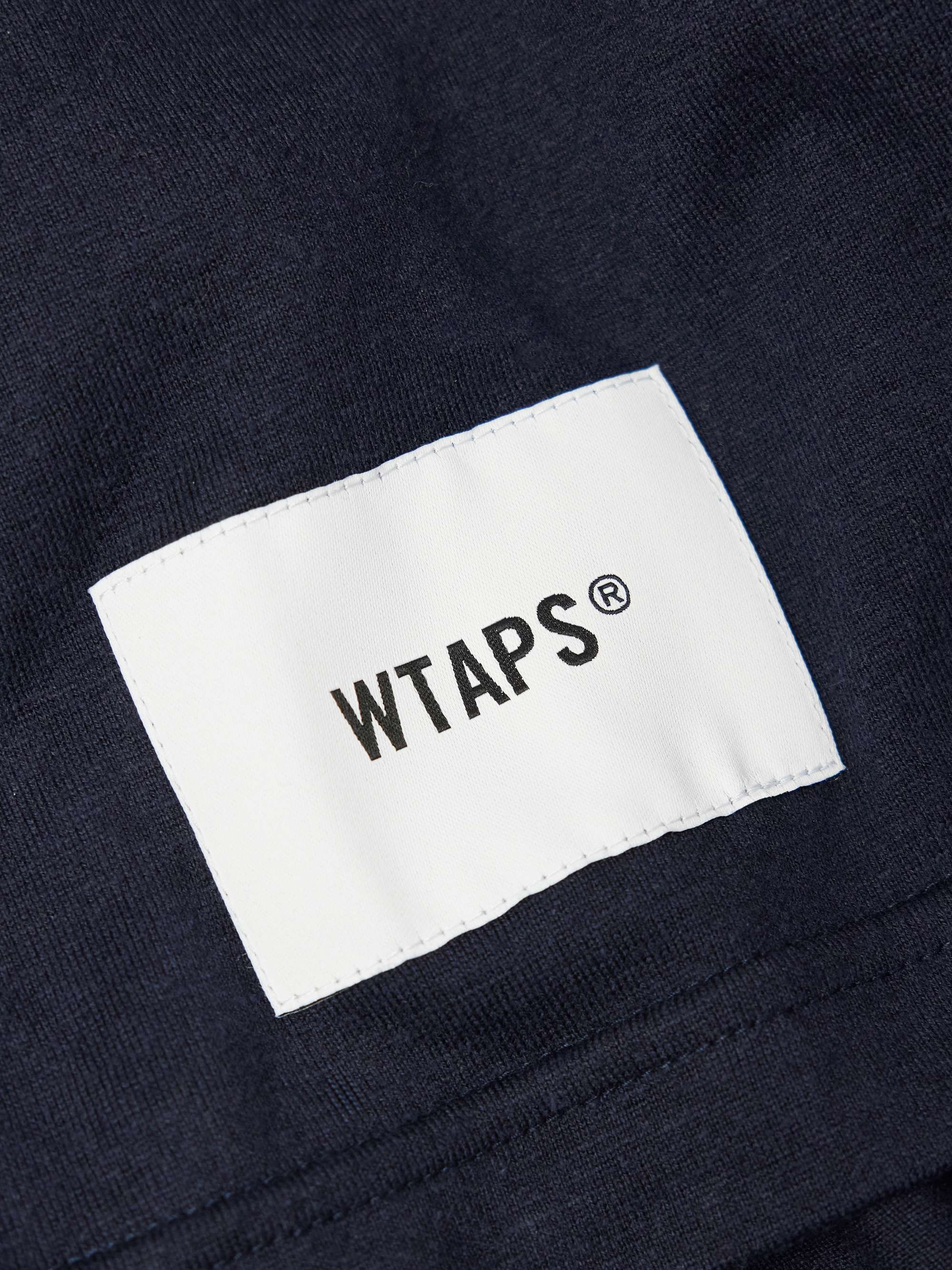 WTAPS® Academy 01 Logo-Print Cotton-Blend Jersey T-Shirt for