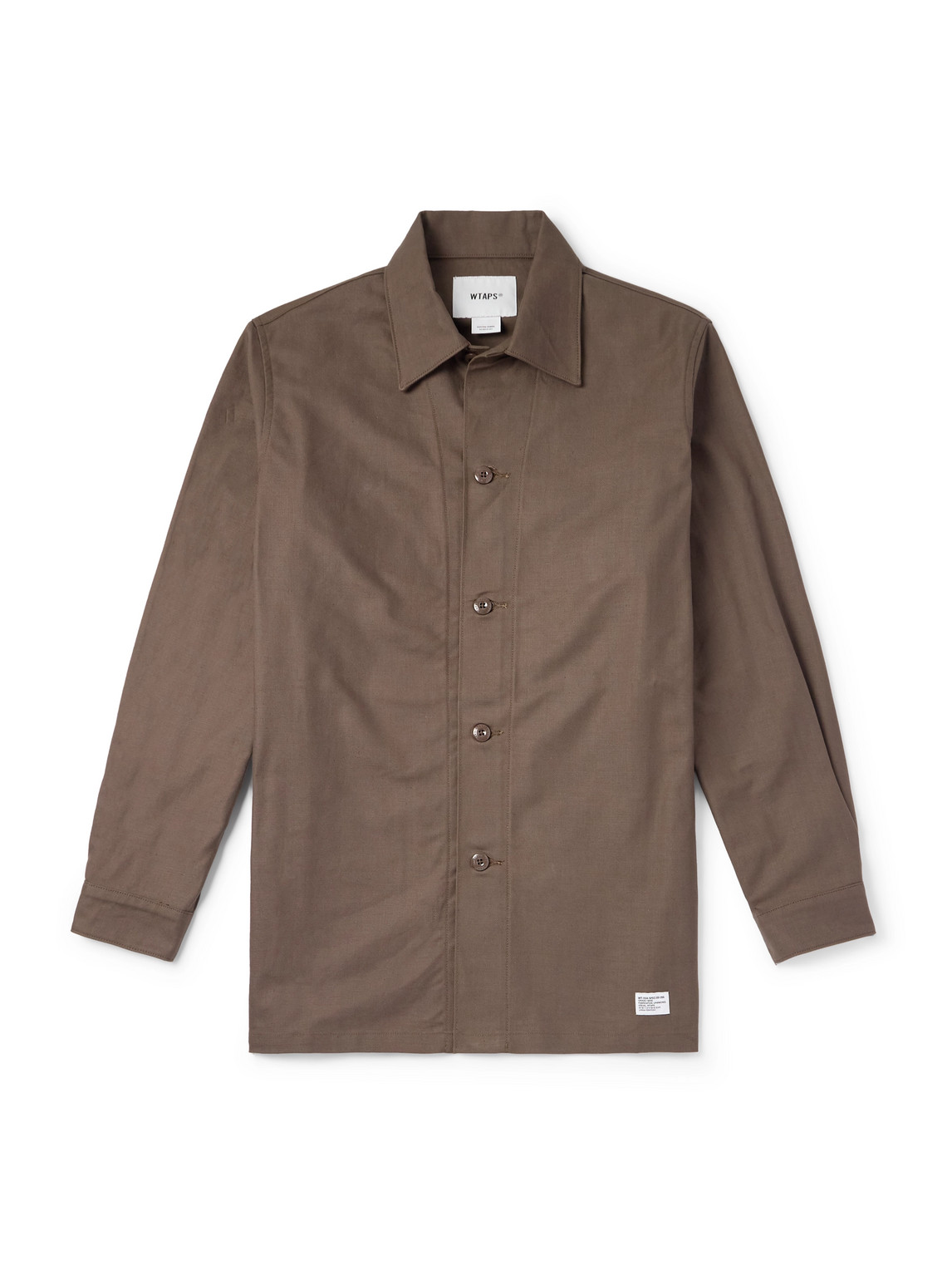 CBW Logo-Appliquéd Cotton-Twill Shirt