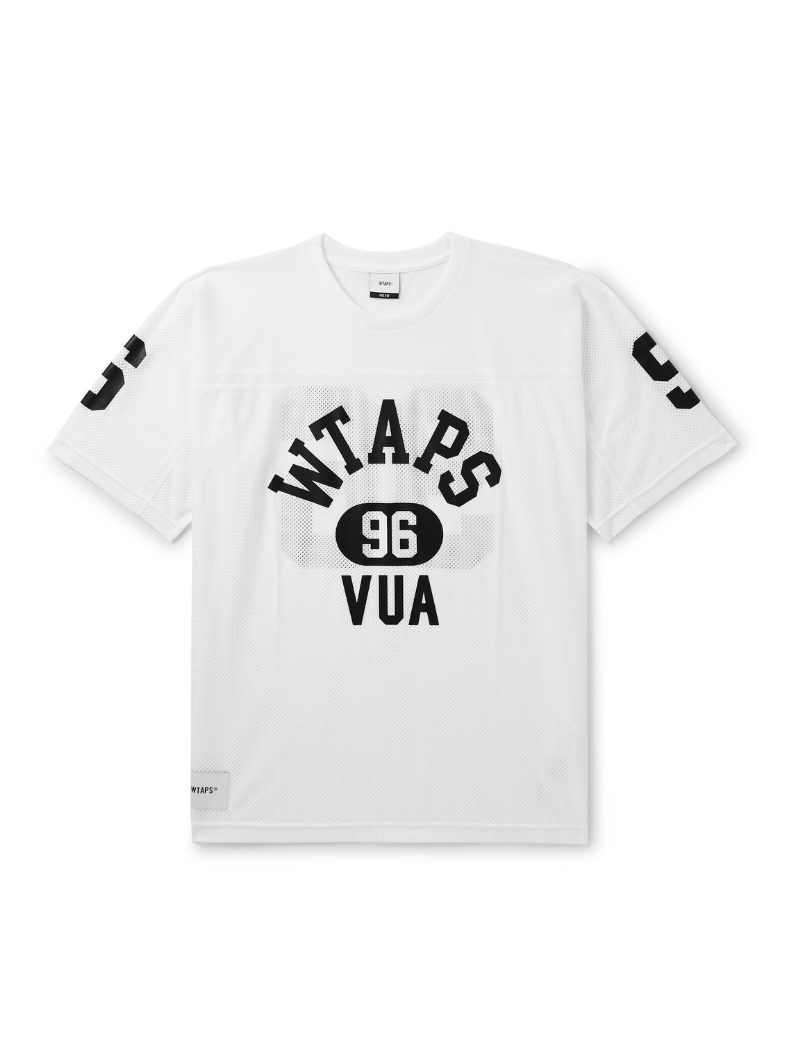 Wtaps Logo-print Mesh T-shirt