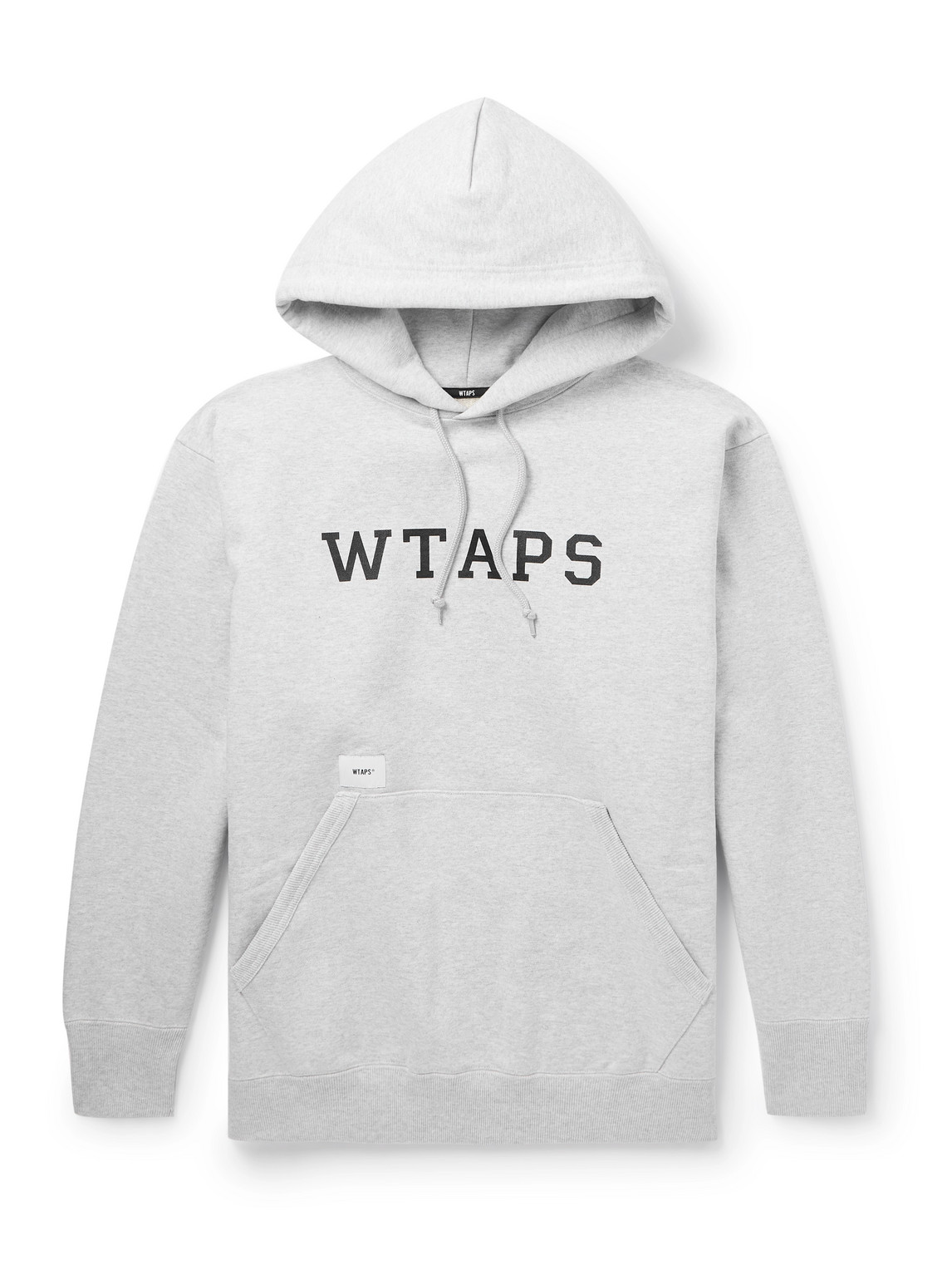 Academy Logo-Print Appliquéd Cotton-Jersey Hoodie