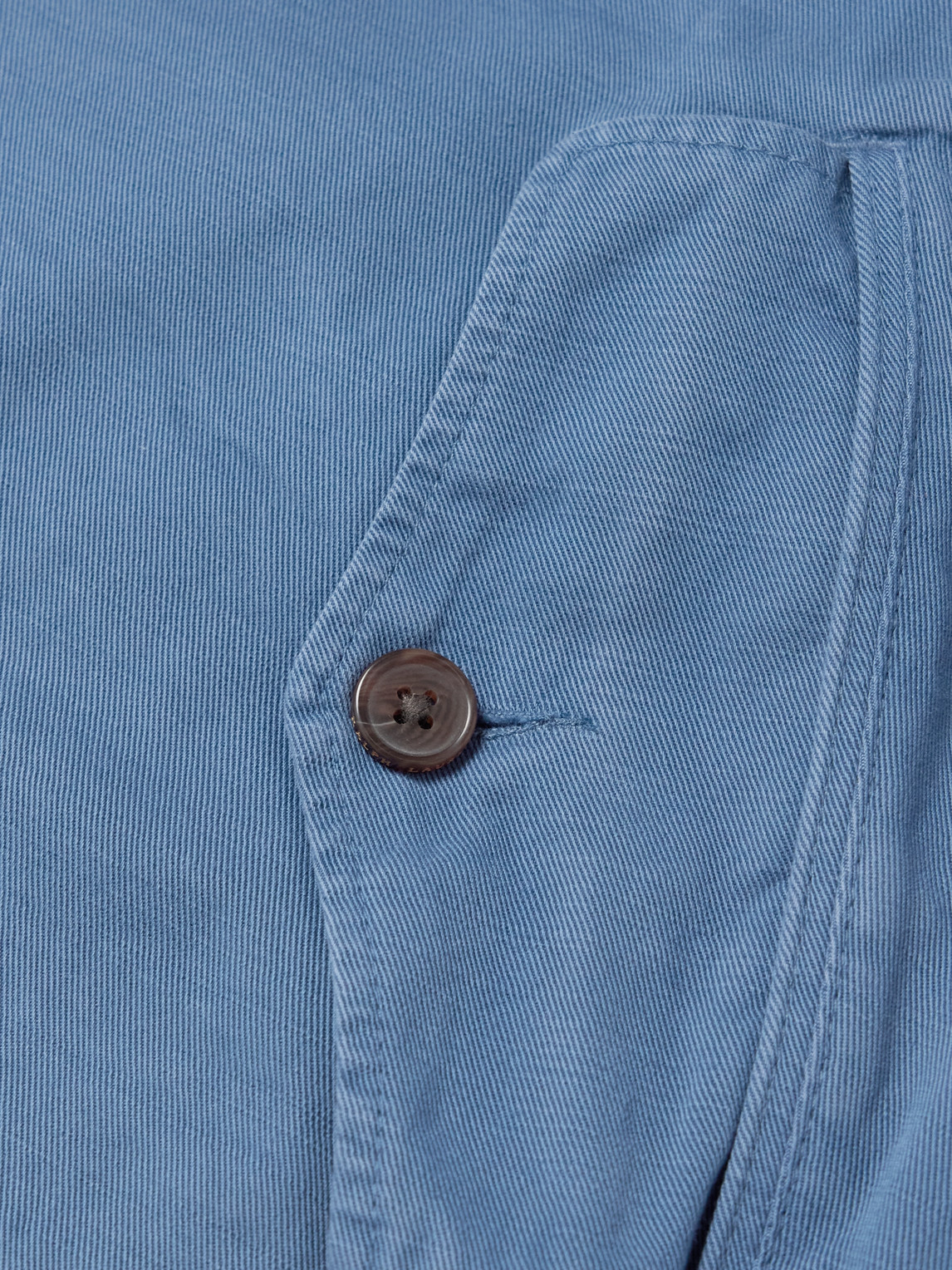 Polo Ralph Lauren Logo-embroidered Cotton-twill Bomber Jacket In Blue