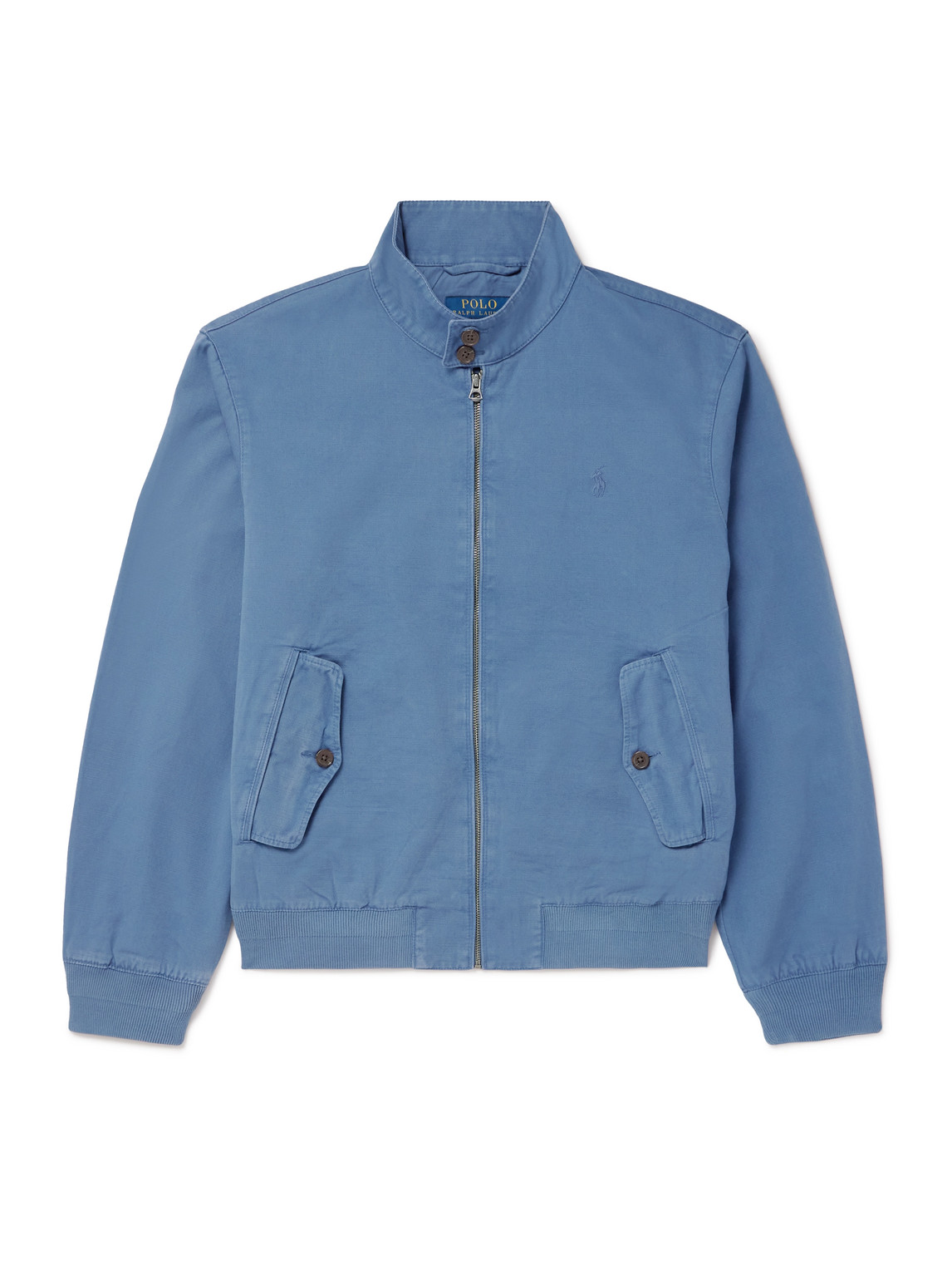 Polo Ralph Lauren Logo-embroidered Cotton-twill Bomber Jacket