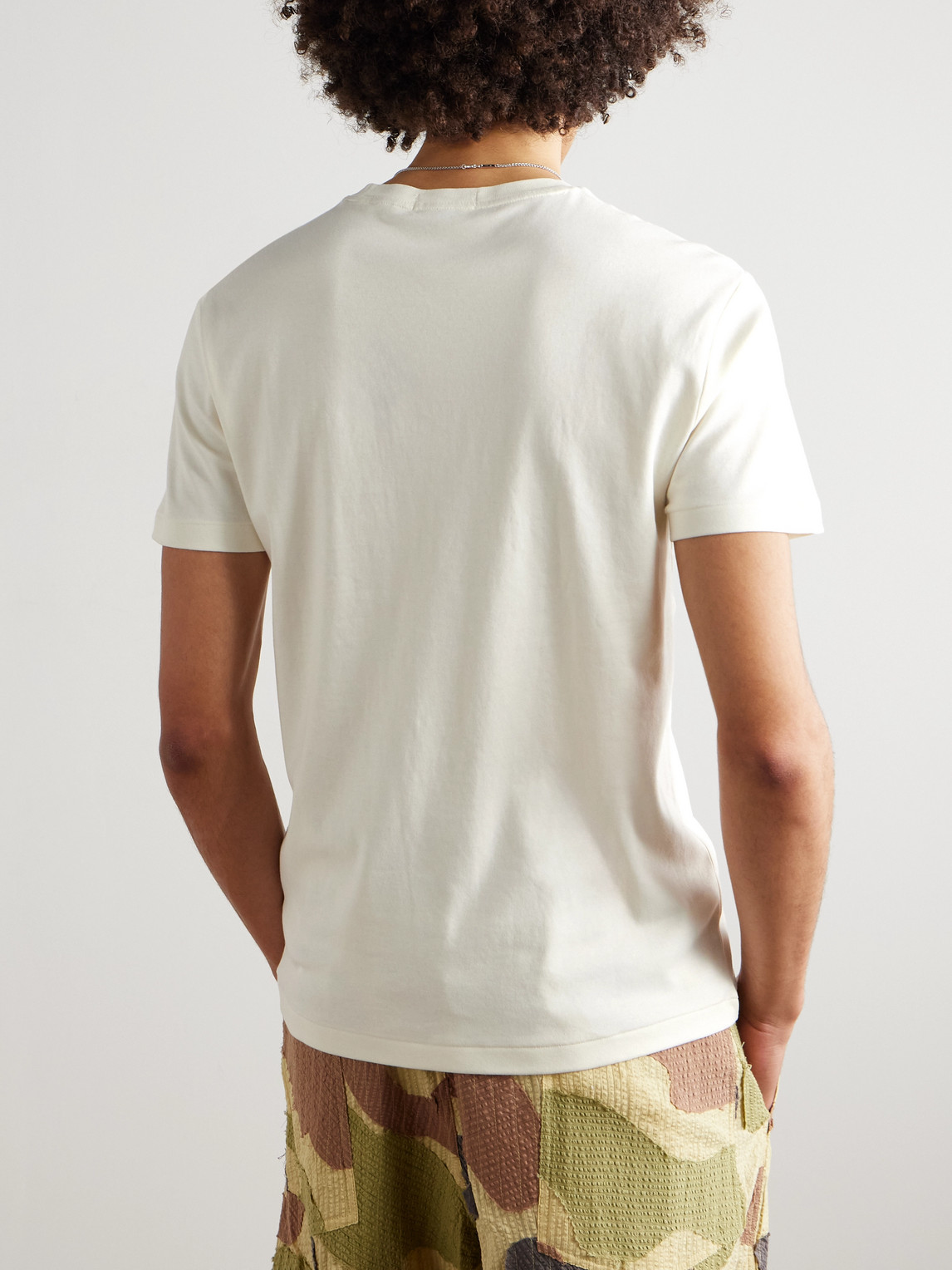 Polo Ralph Lauren Relaxed Fit Crew Neck T Shirt Logo In Neutral