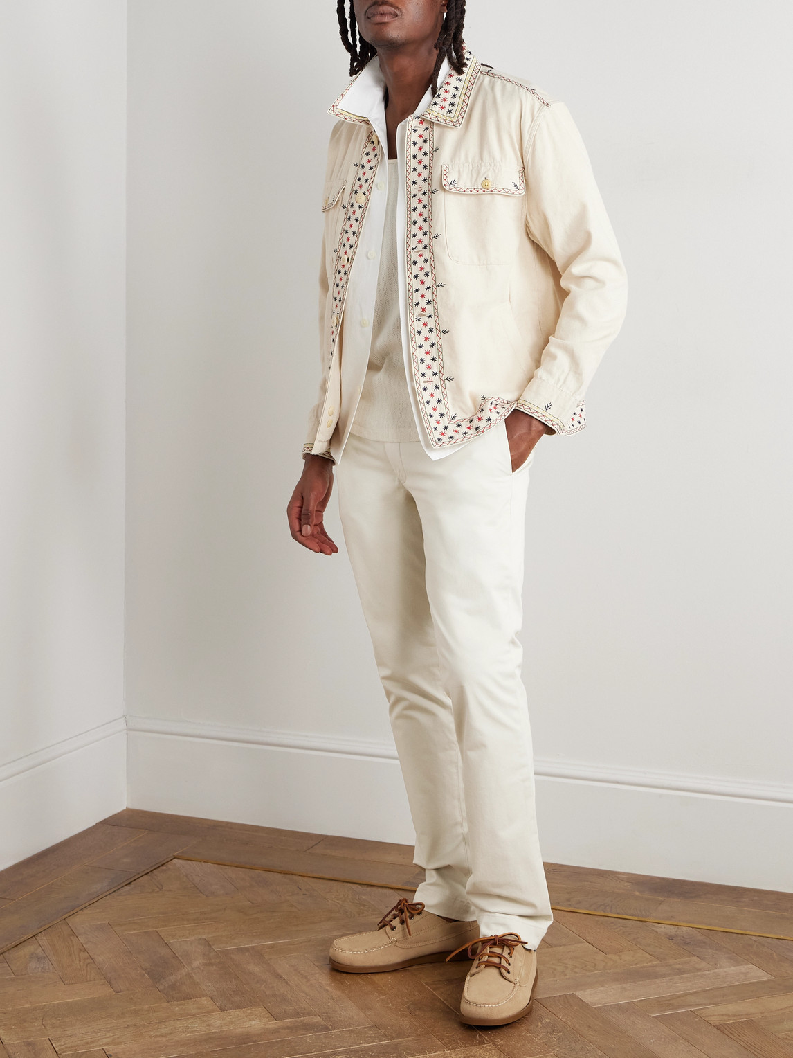 Polo Ralph Lauren Slim-fit Stretch-cotton Twill Trousers
