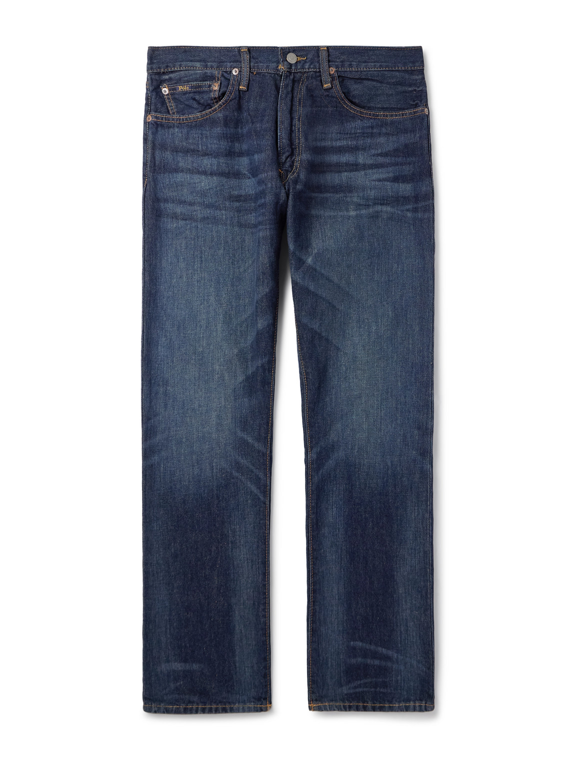 Slim-Fit Straight-Leg Jeans