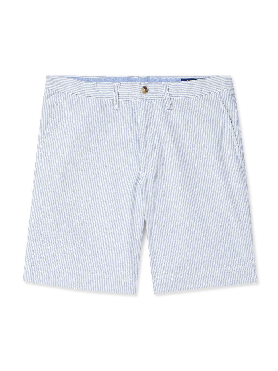 Polo Ralph Lauren Bedford Straight-leg Striped Cotton Oxford Shorts