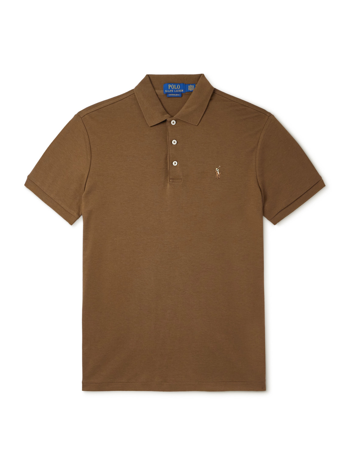 Polo Ralph Lauren Custom Slim Fit Soft Cotton Polo Shirt