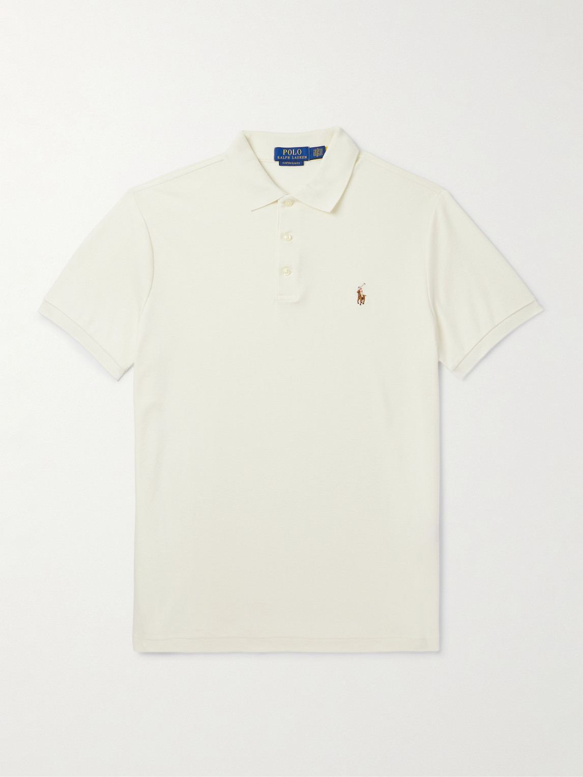 Polo Ralph Lauren Logo-Embroidered Cotton-Jersey Polo Shirt - Men