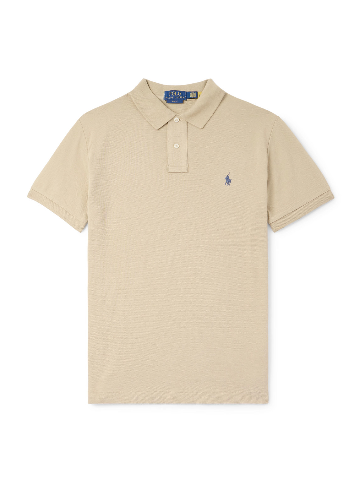 Polo Ralph Lauren Logo-embroidered Cotton-piqué Polo Shirt In Burgundy