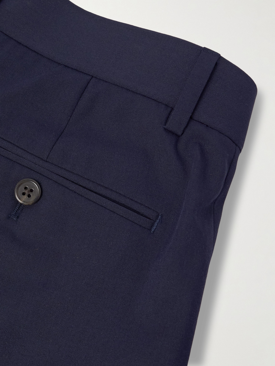 Polo Ralph Lauren Chester Straight-leg Stretch-twill Suit Trousers In Blue