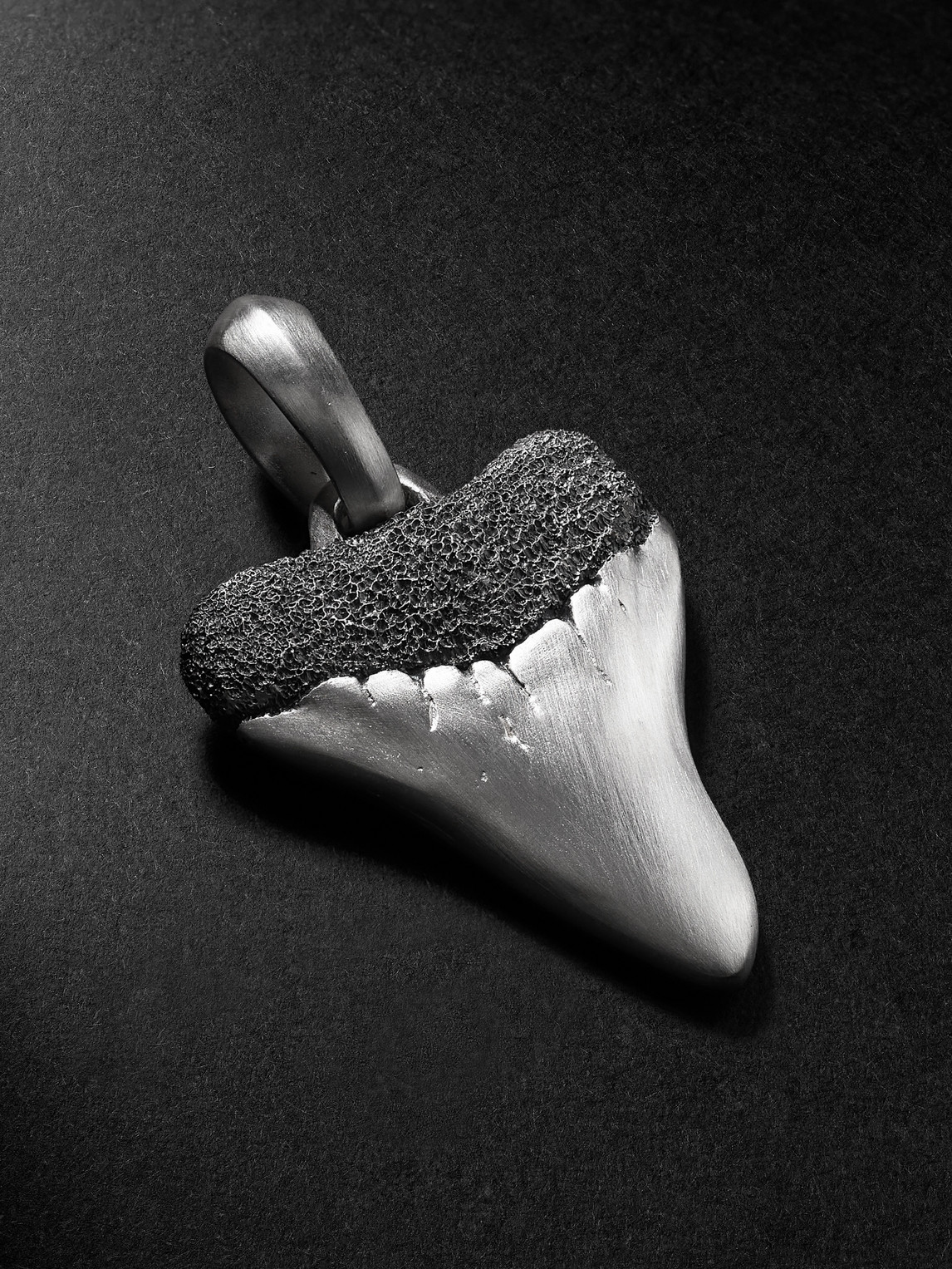 David Yurman Shark Tooth Sterling Silver Amulet - Men