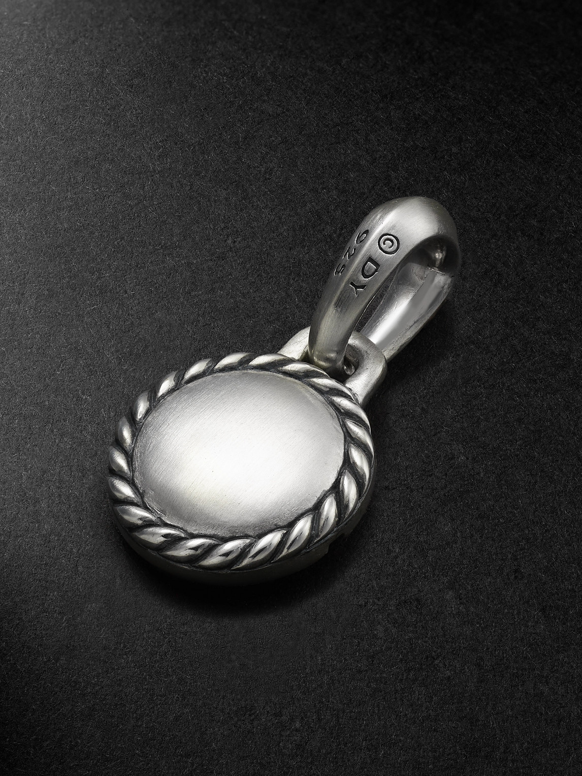 David Yurman Evil Eye Sterling Silver Lapis Lazuli Pendant In Silver