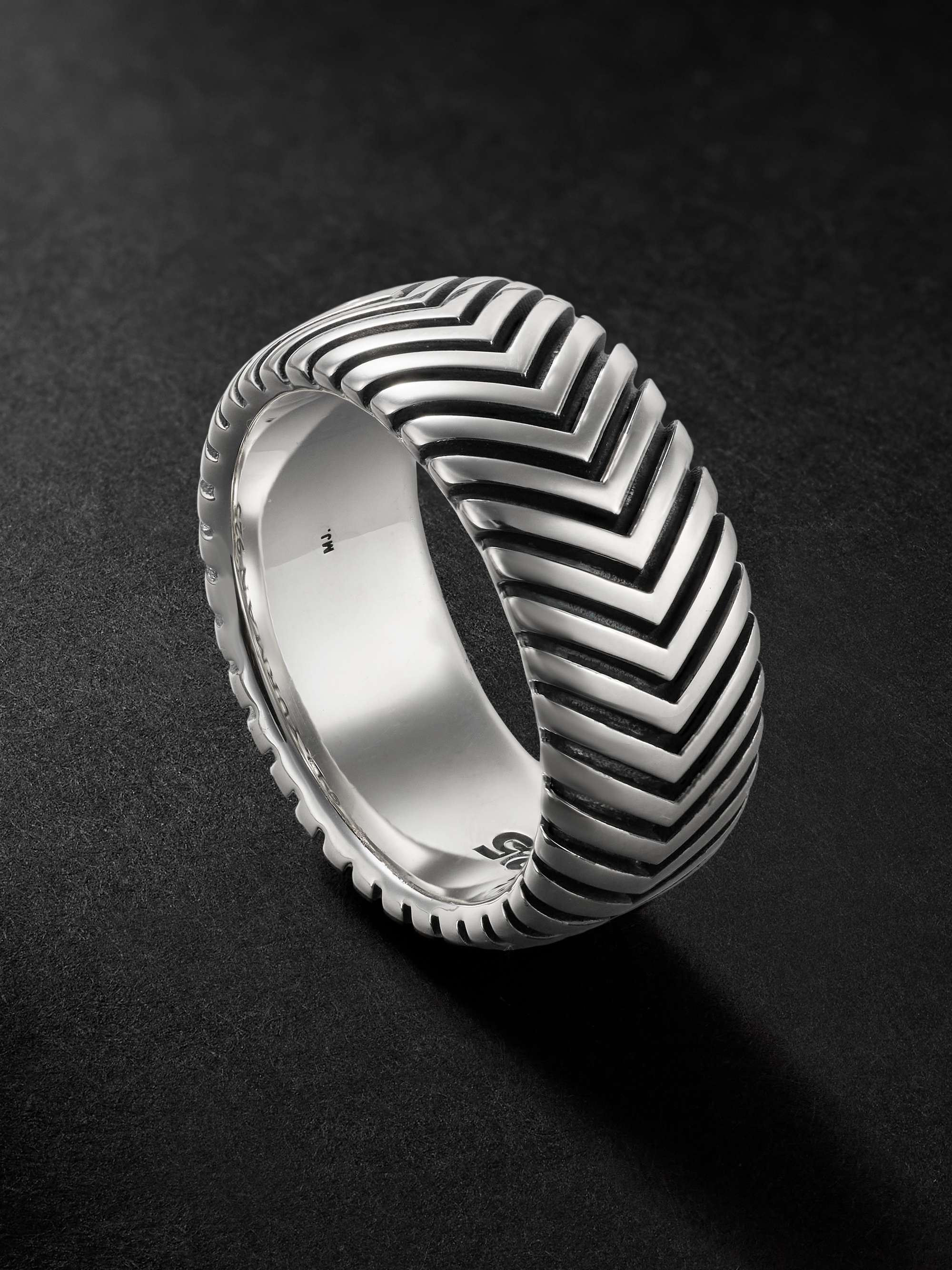 MAD + Hatton Labs Spike Eternity Sterling Silver Cubic