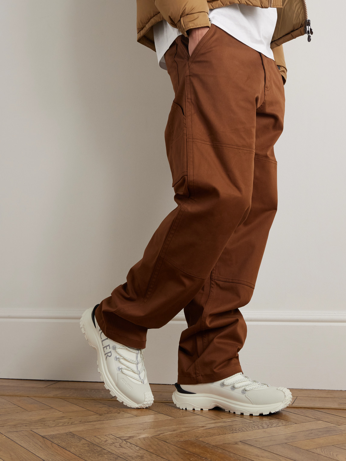 Moncler Sneaker Trailgrip Lite2 White In White