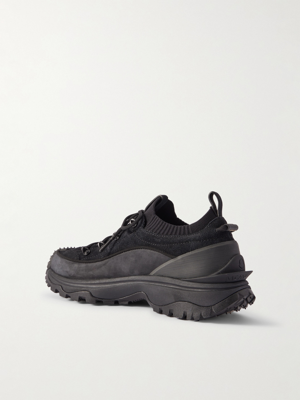 Moncler Sneaker Trailgrip Lite2 Black Men In Black