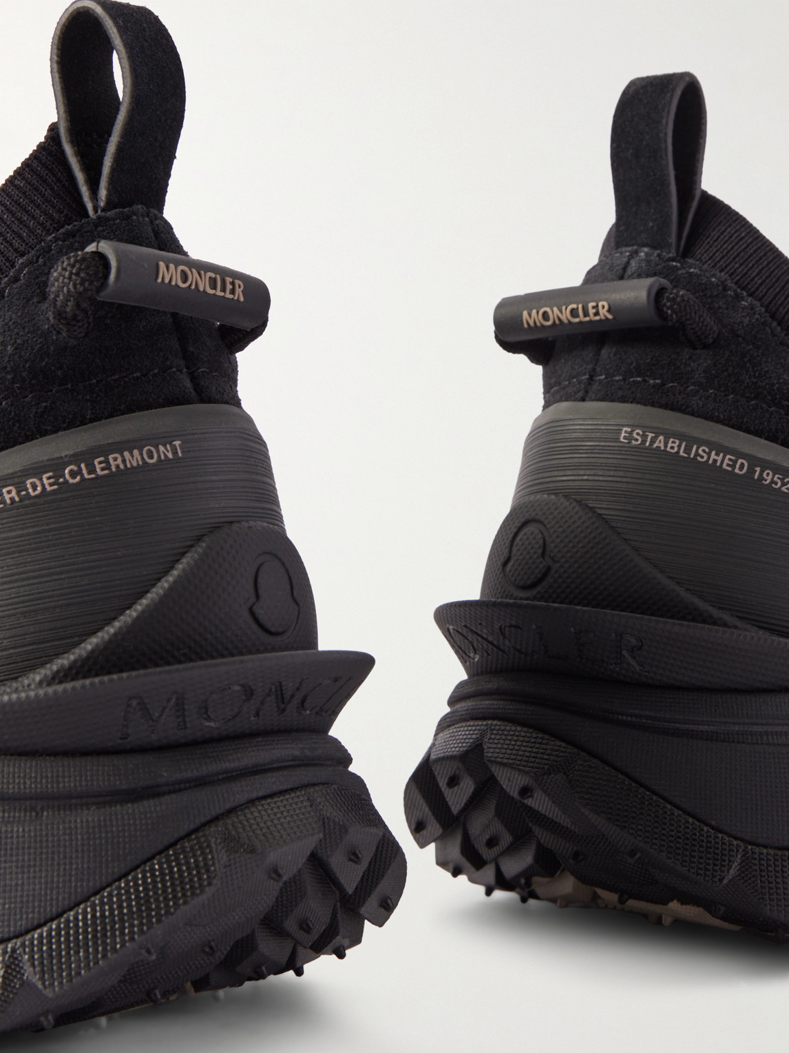 Moncler Sneaker Trailgrip Lite2 Black Men In Black