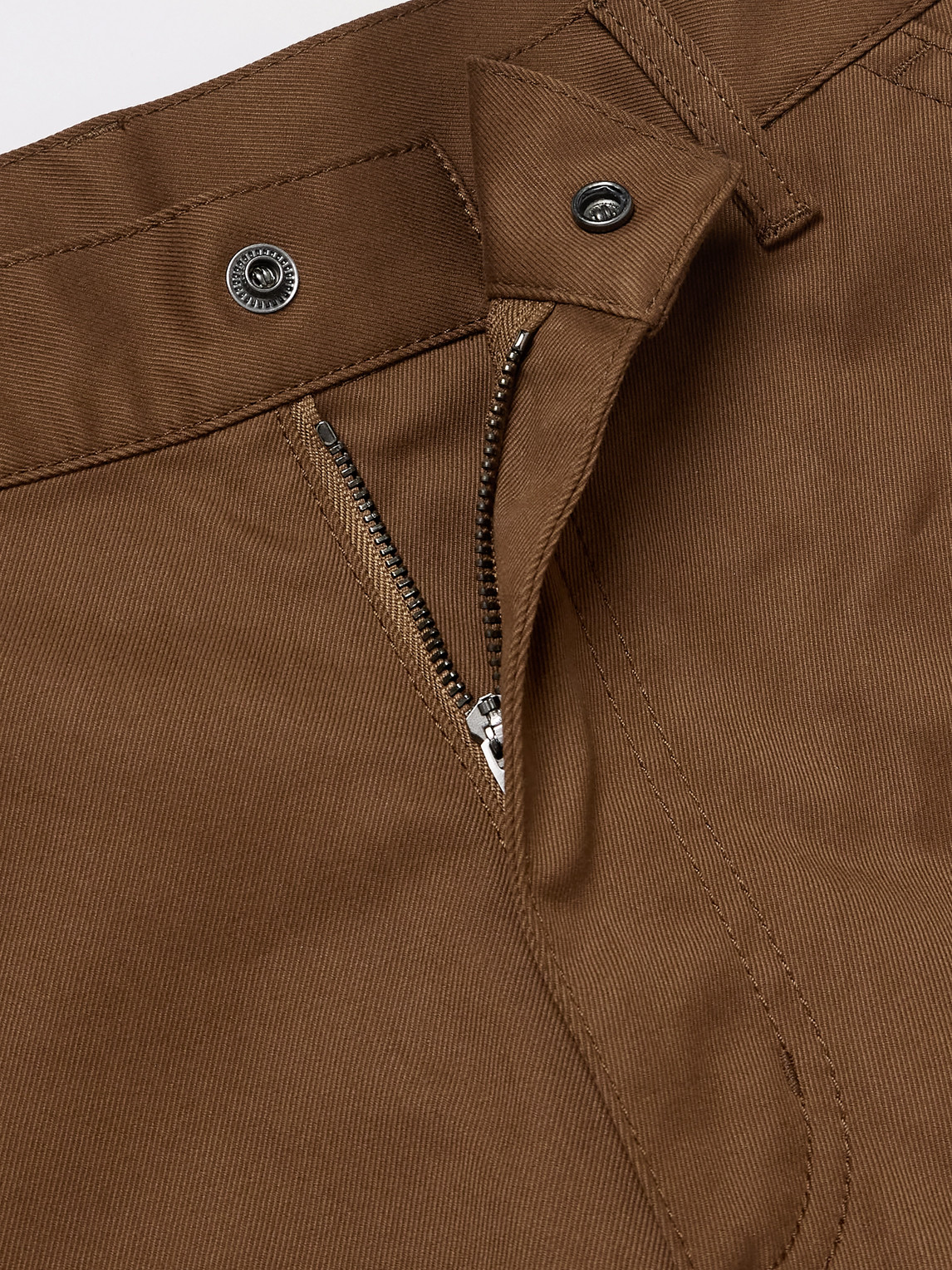 Moncler Straight-leg Panelled Cotton-blend Gabardine Trousers