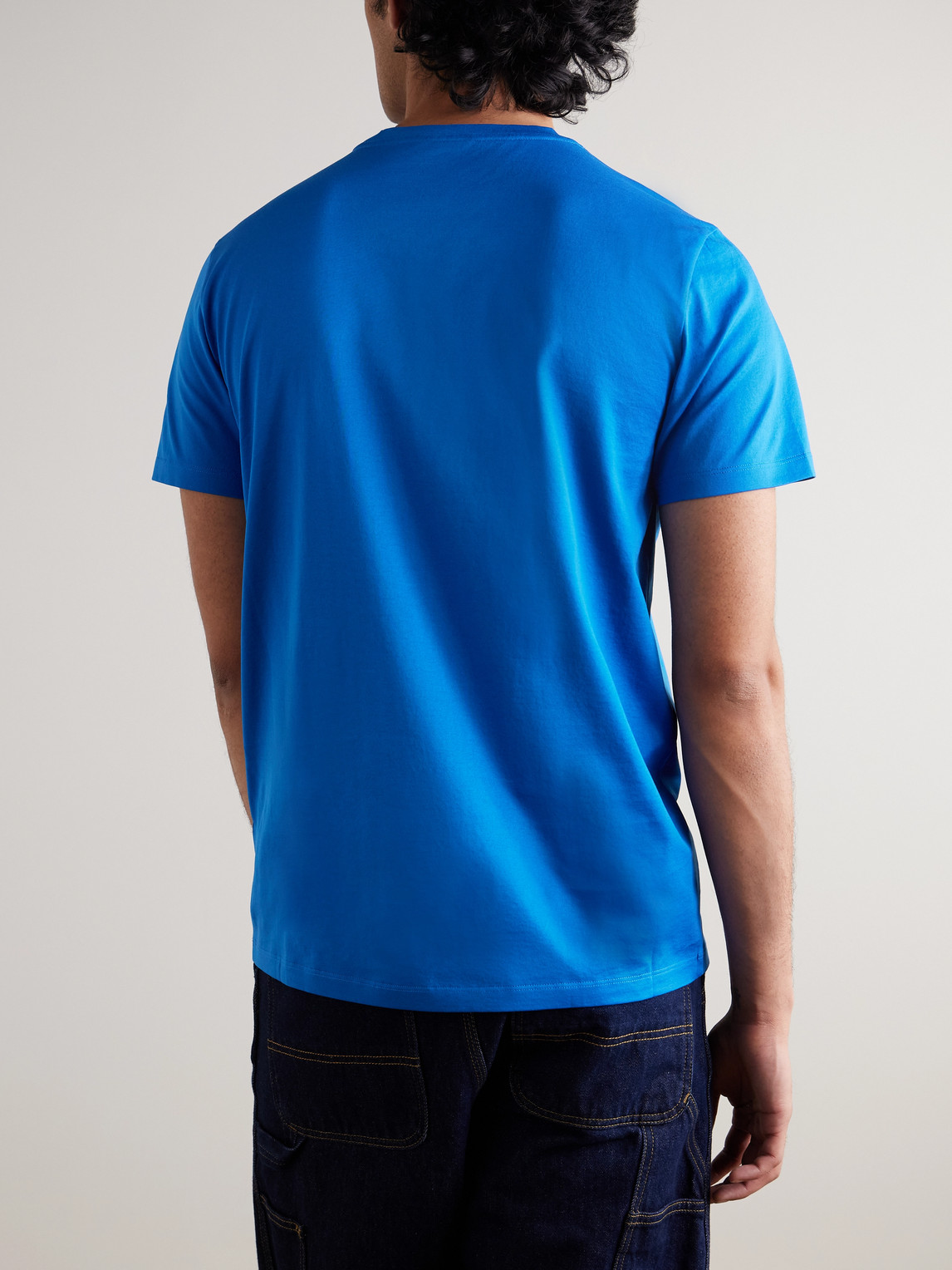 Logo-Appliquéd Cotton-Jersey T-Shirt
