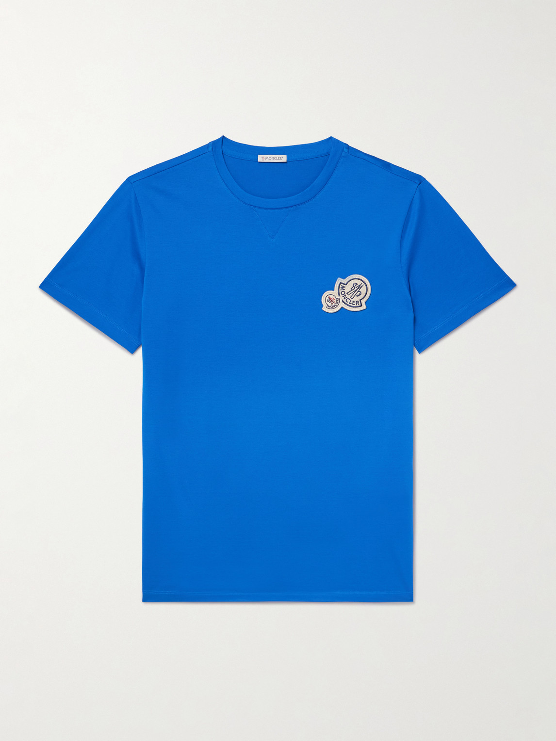Logo-Appliquéd Cotton-Jersey T-Shirt