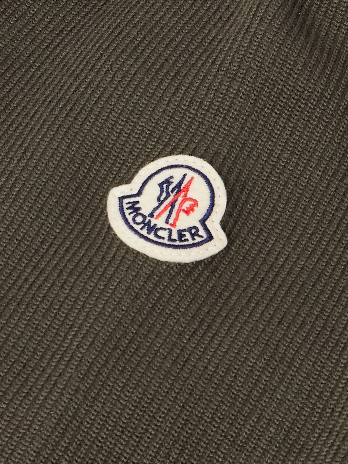 Moncler Logo-appliquéd Wool-trimmed Quilted Shell Hooded Down Zip-up Cardigan In Green