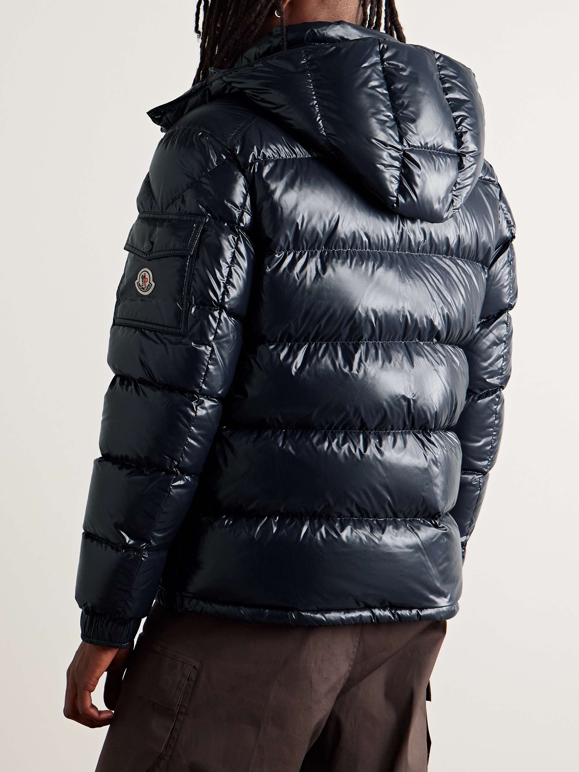MONCLER Maya Quilted Shell Hooded Down Jacket