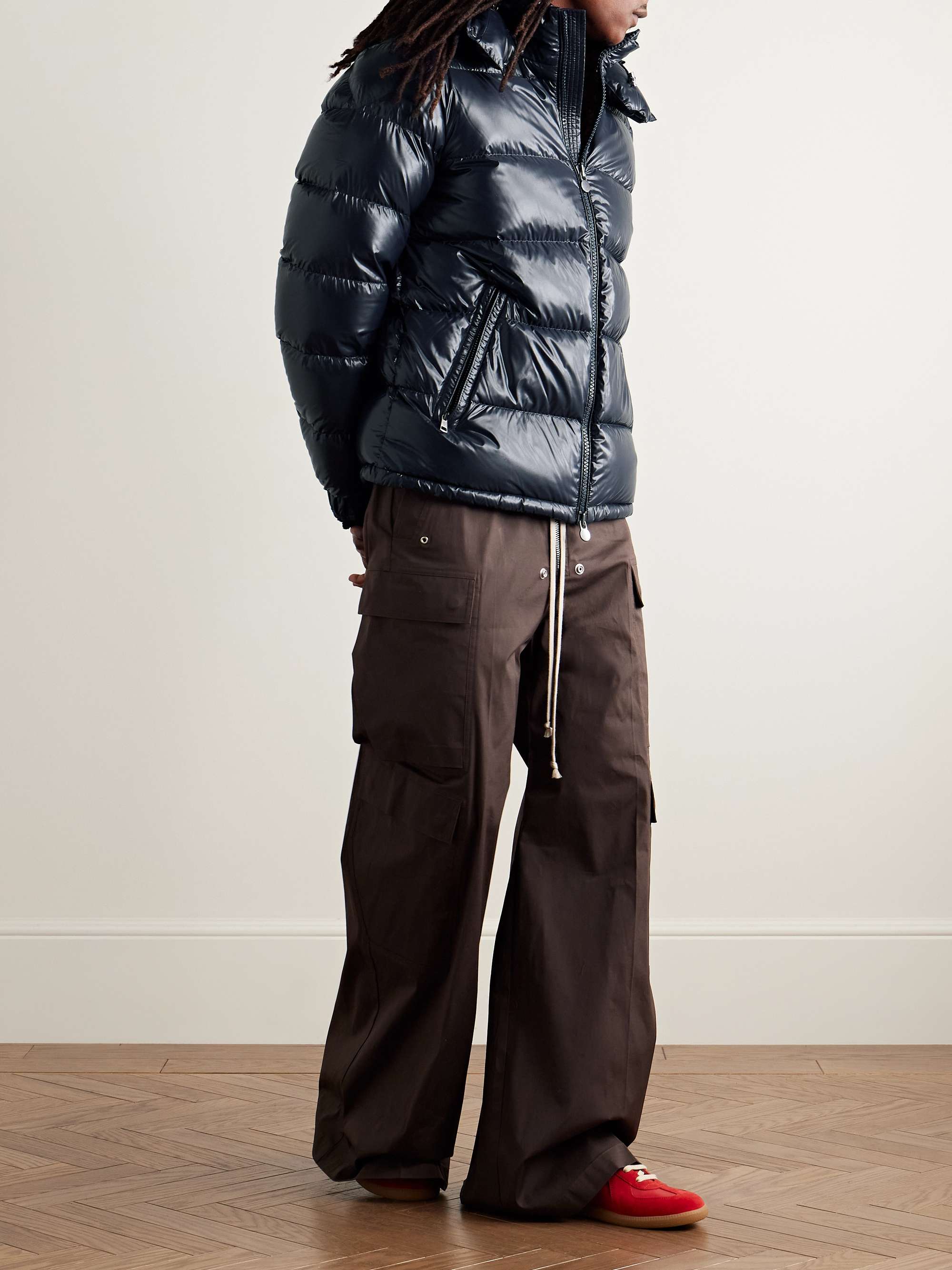 MONCLER Maya Quilted Shell Hooded Down Jacket