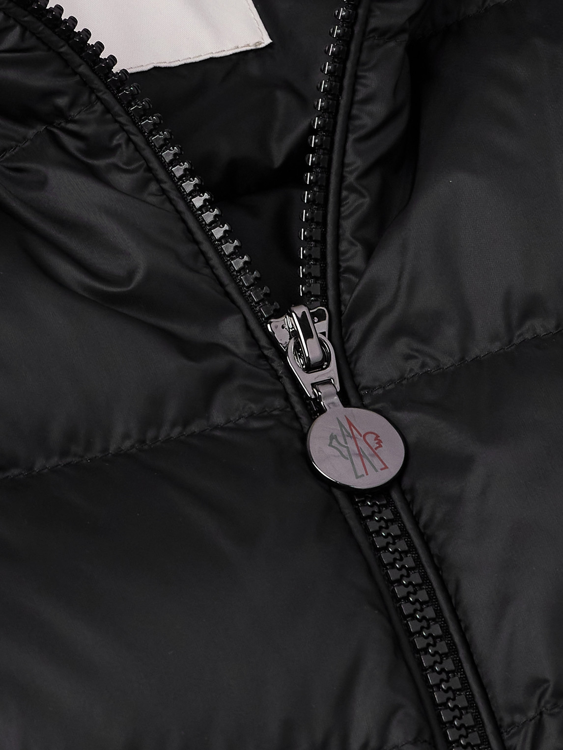 Moncler Rocoque Logo-appliquéd Quilted Shell Down Gilet In Black