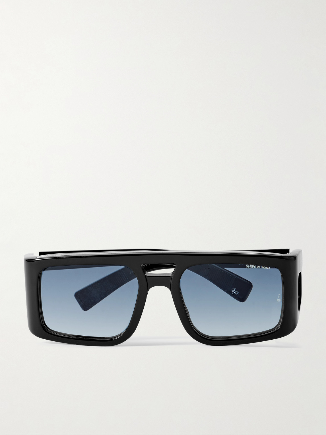 Jacques Marie Mage Decade Collection Windsor Square-Frame Acetate and Silver-Tone Sunglasses - Men