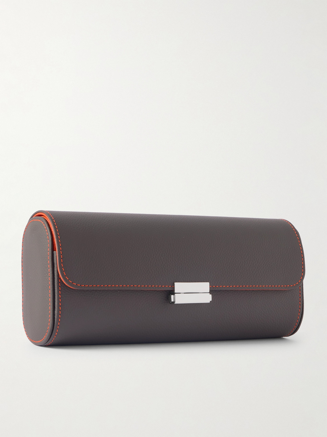 Scatola del Tempo Full-Grain Leather Watch Roll - Men