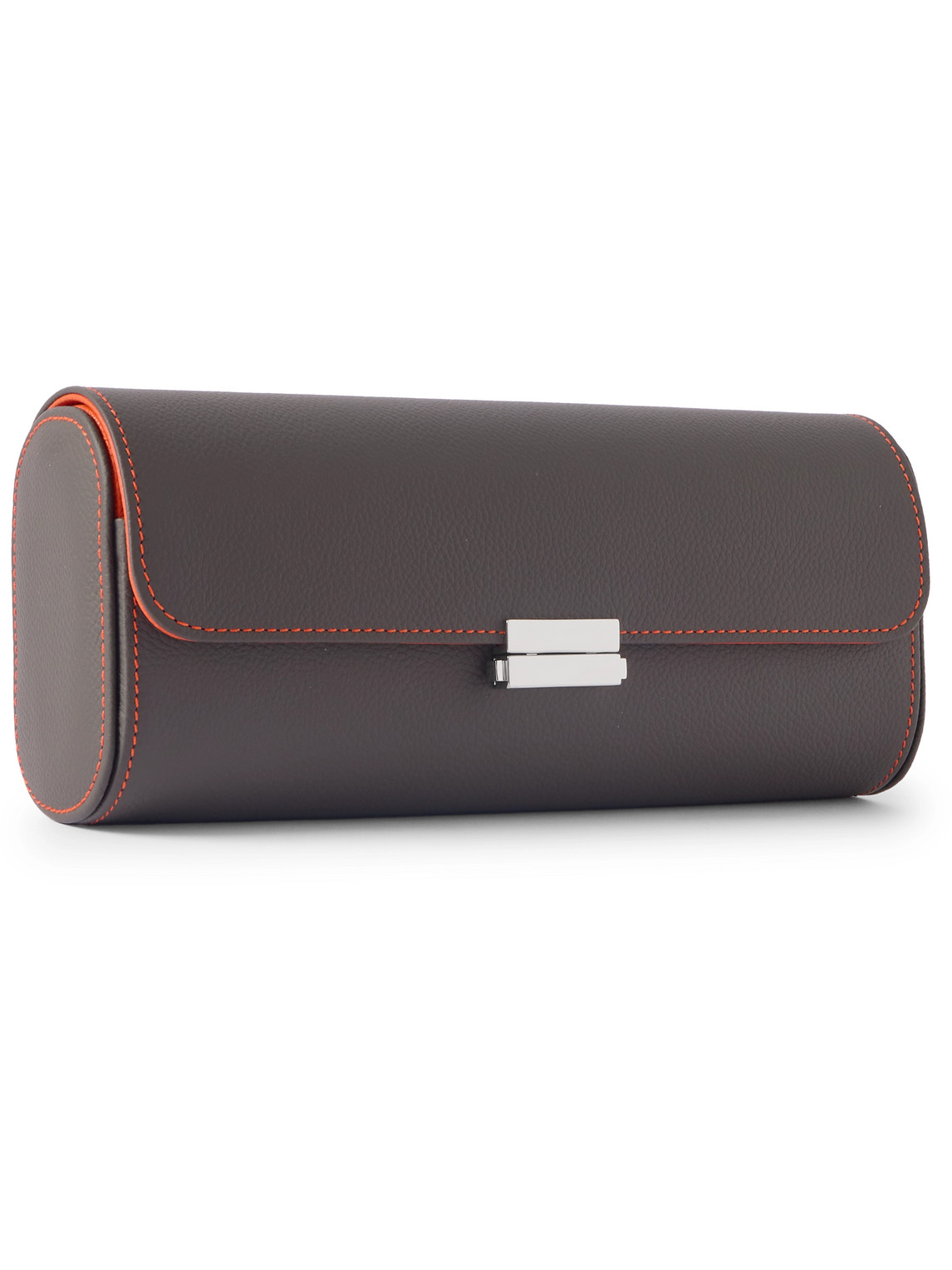Full-Grain Leather Watch Roll