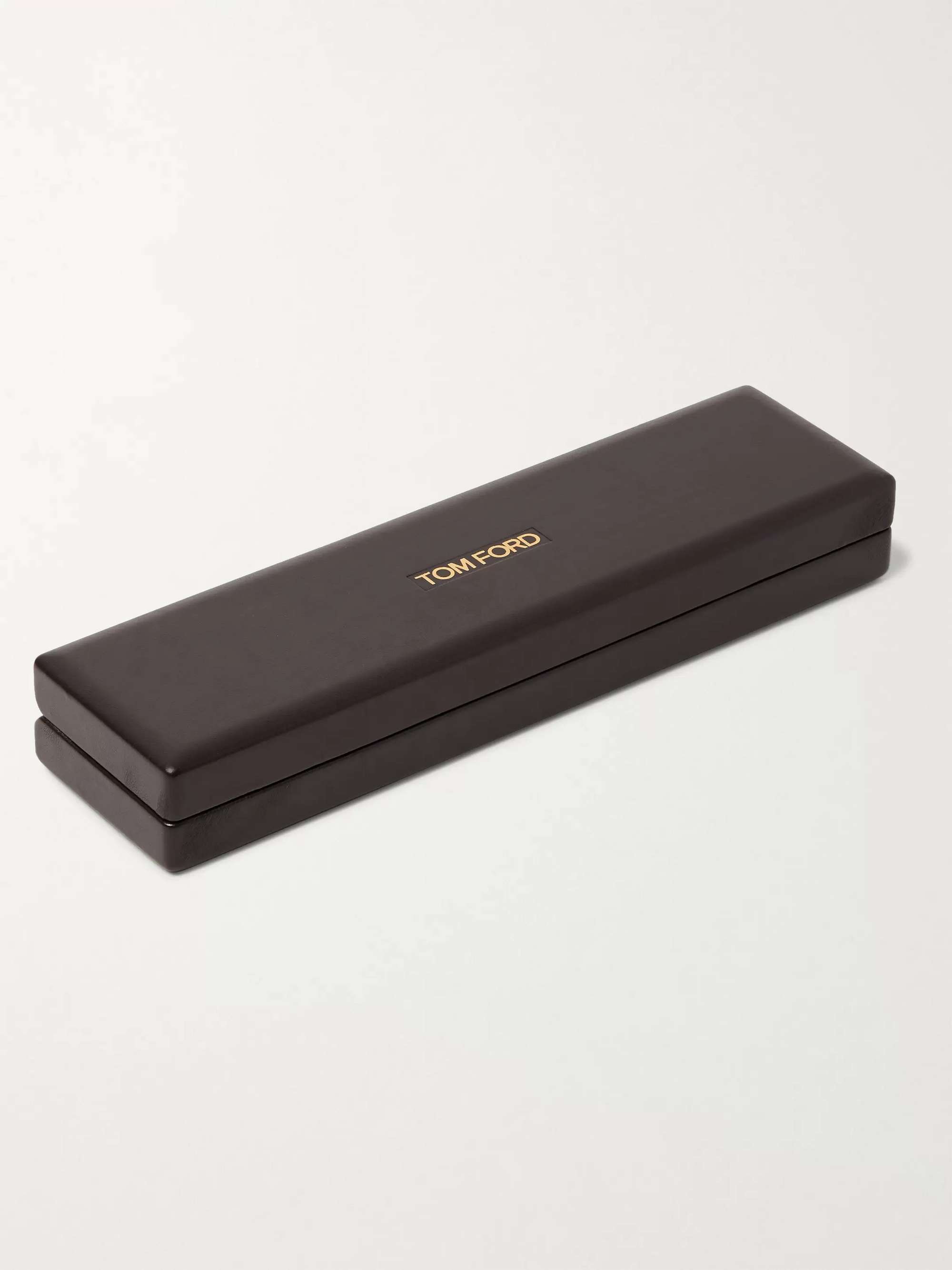 TOM FORD TIMEPIECES 002 Automatic 40mm 18-Karat Gold and Alligator Watch