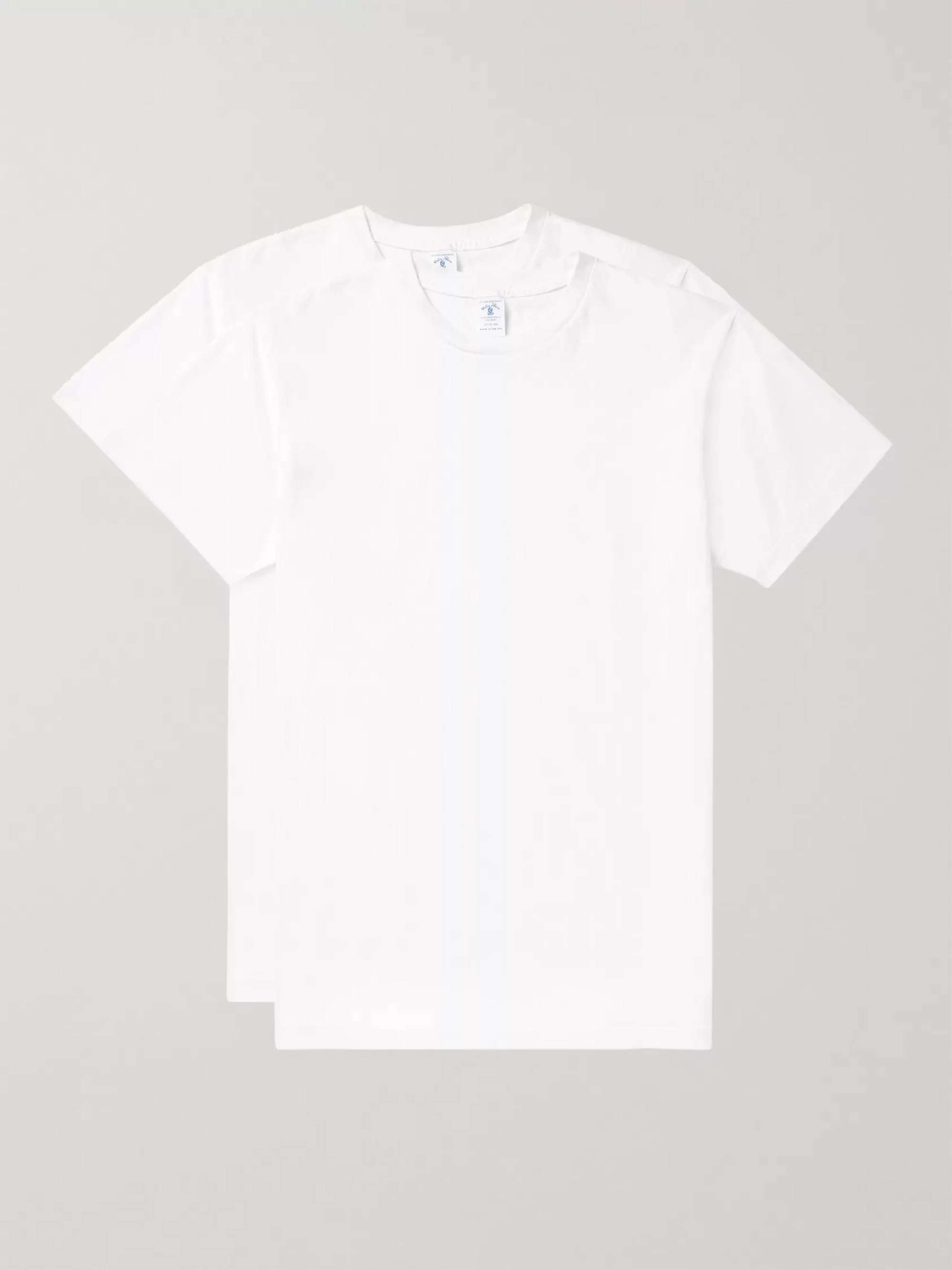 VELVA SHEEN Two-Pack Cotton-Jersey T-Shirts