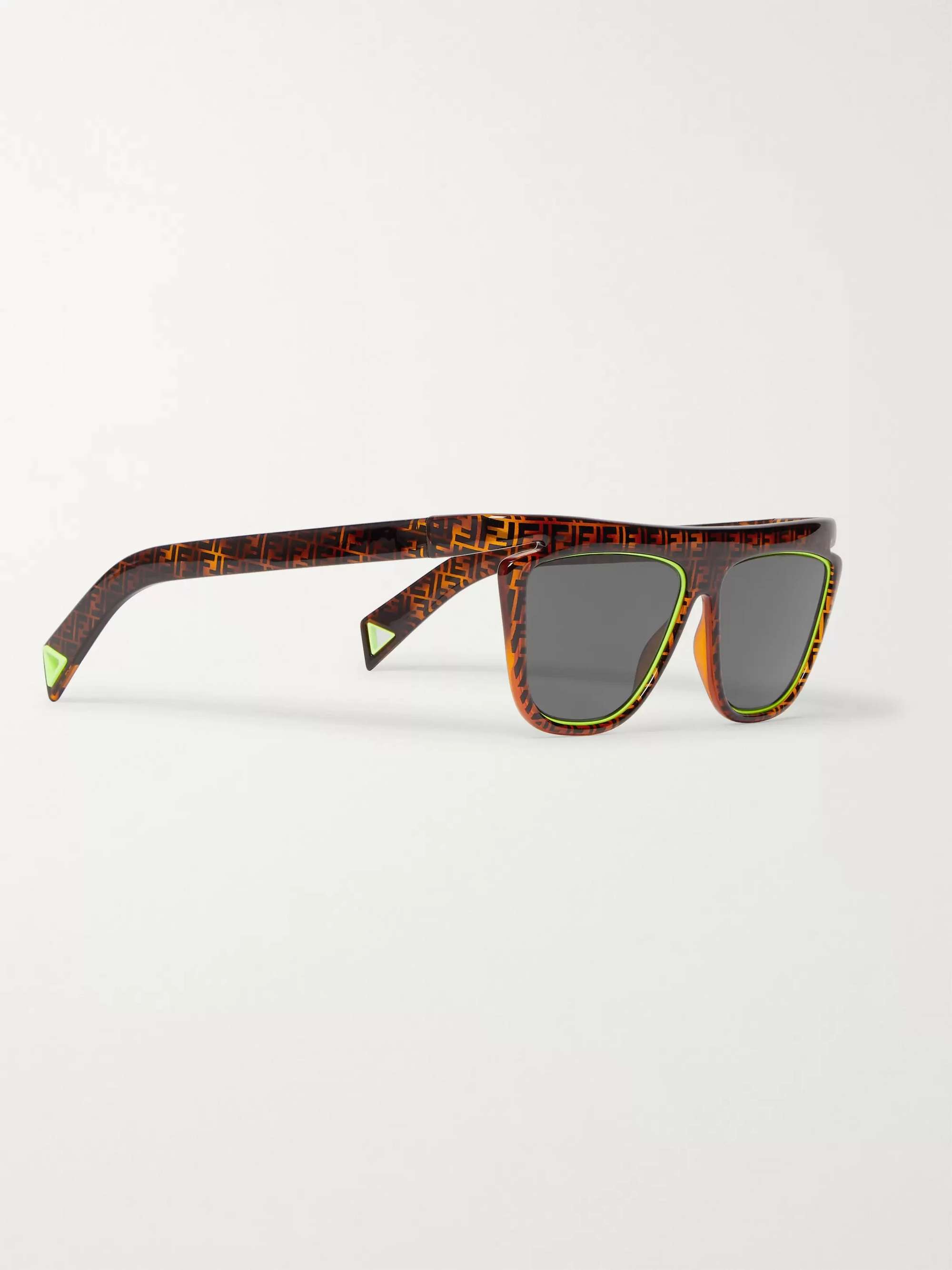 FENDI Square-Frame Acetate Sunglasses
