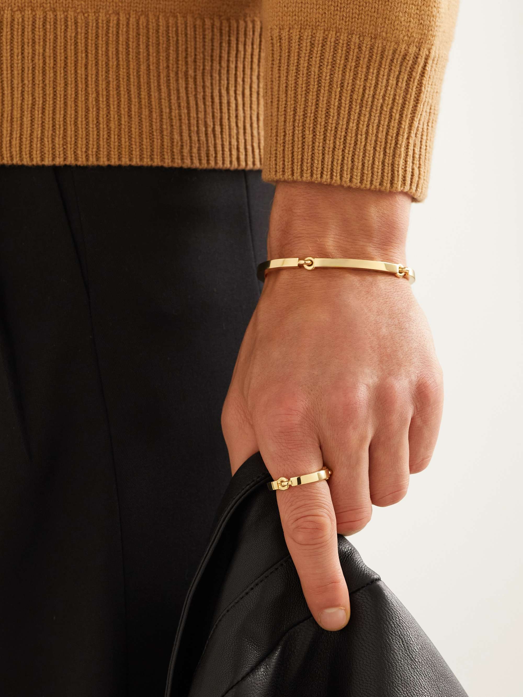 MAOR The Perihelion White, Yellow and Rose Gold Ring