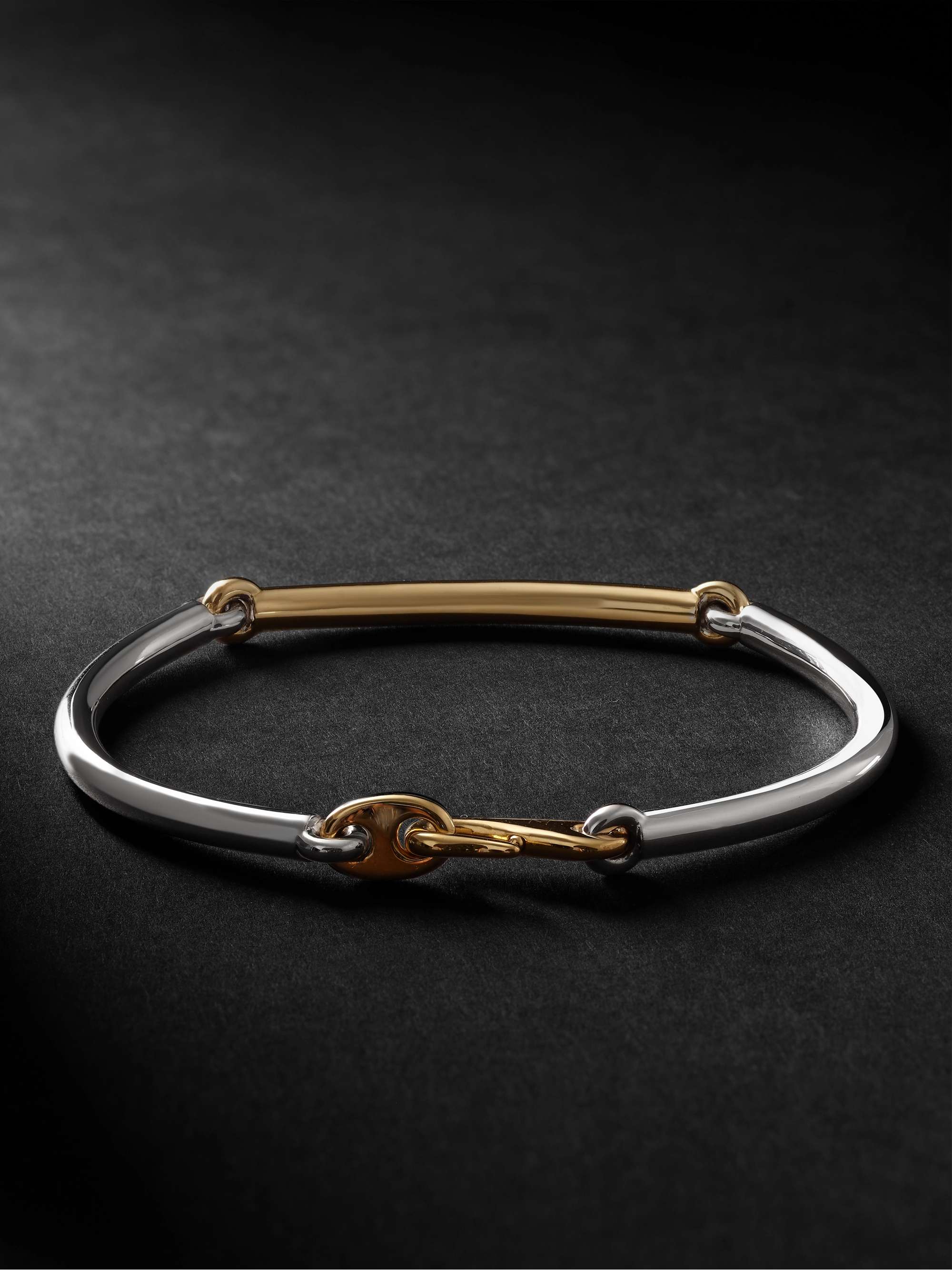 MAOR The Solstice 18-Karat White and Yellow Gold Bracelet