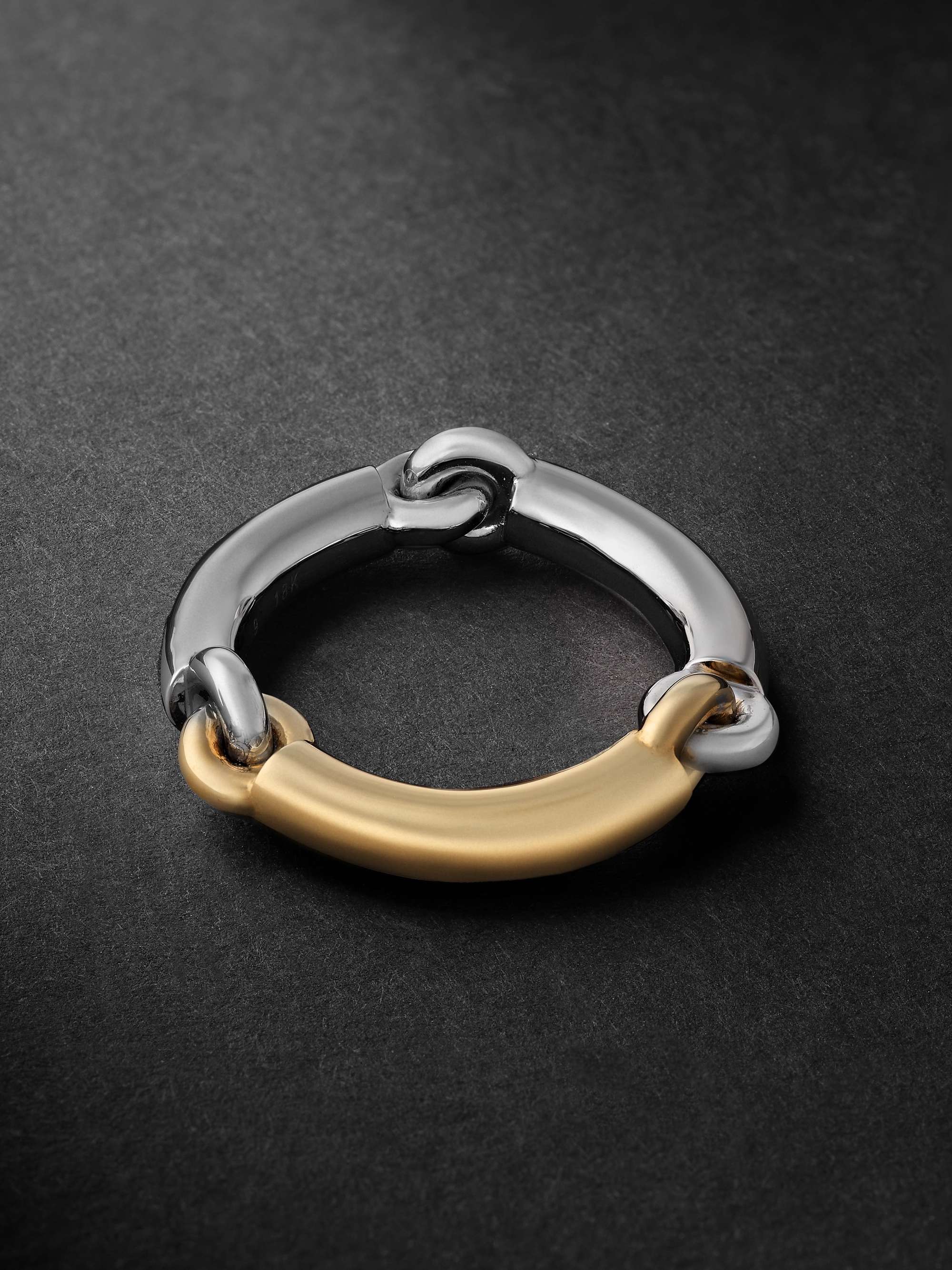 MAOR The Solstice 18-Karat White and Yellow Gold Ring