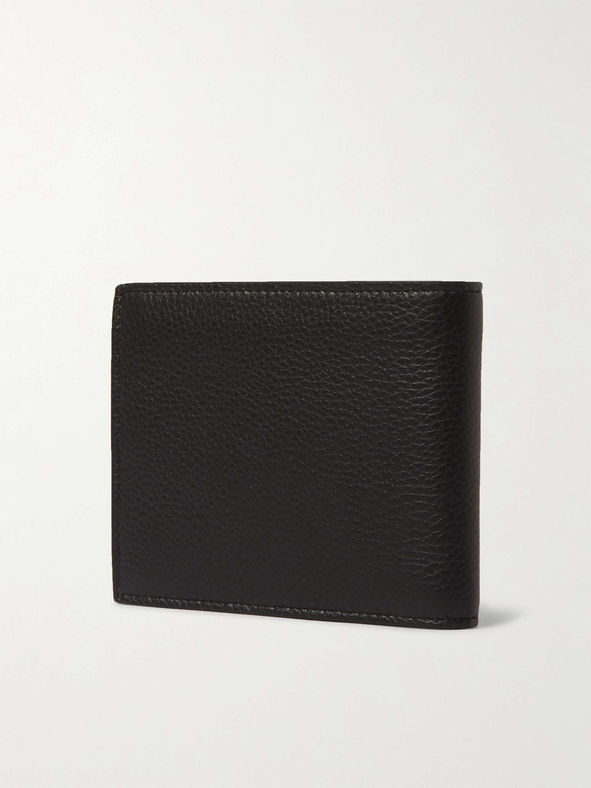 Logo-Debossed Leather and PU Billfold Wallet