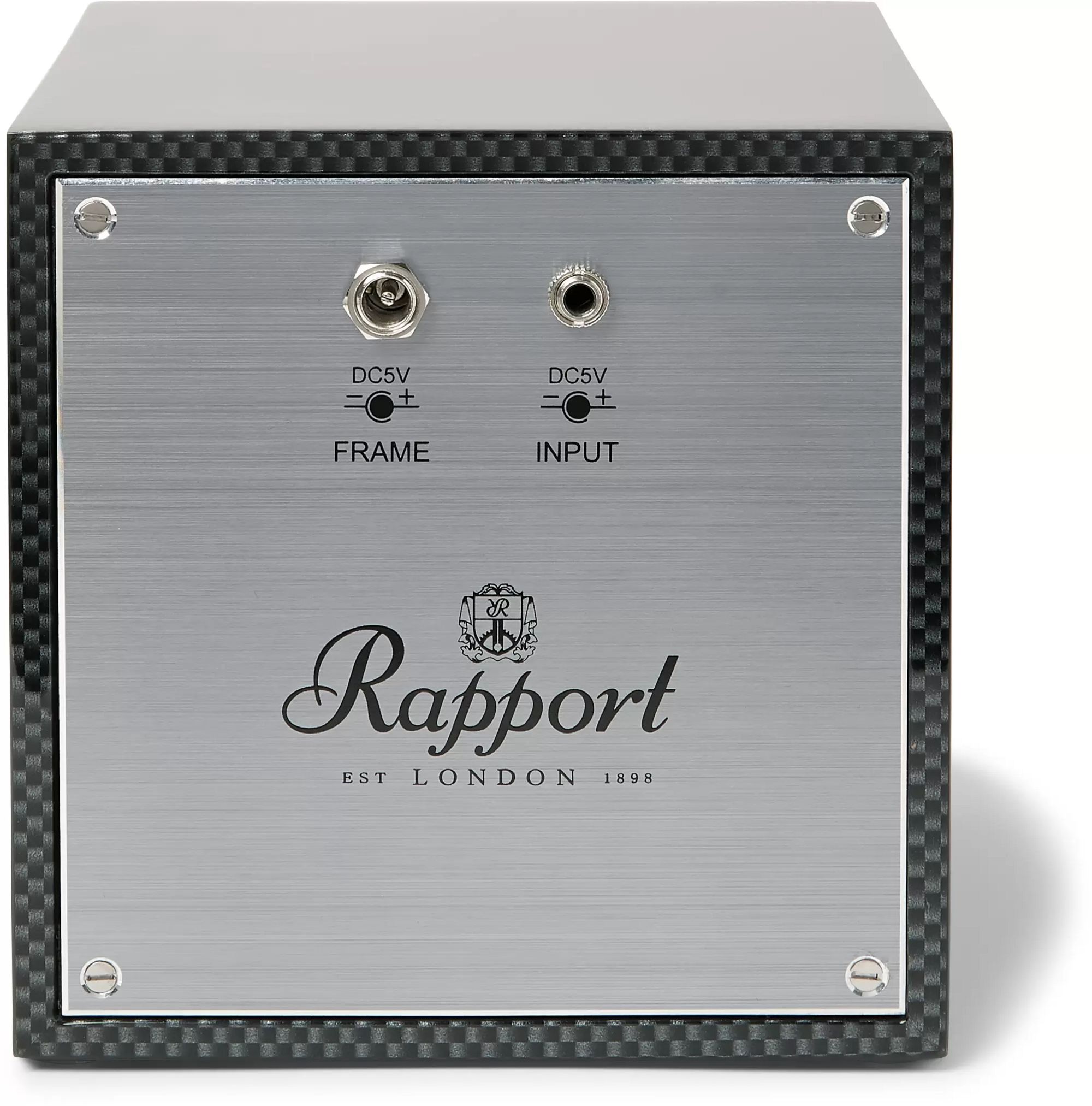RAPPORT LONDON Evo Cube Lacquered Wood Watch Winder