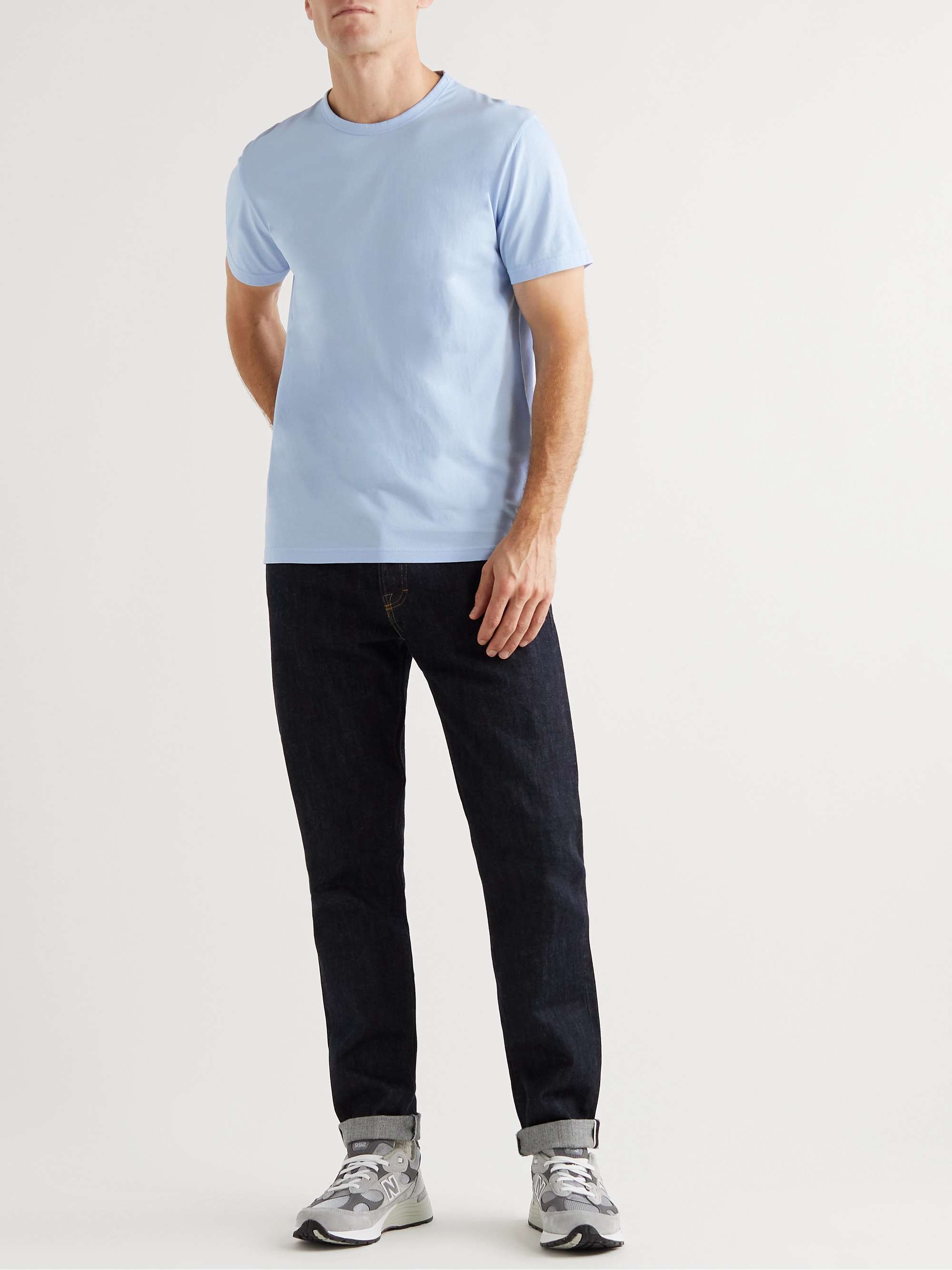 MR P. Garment-Dyed Cotton-Jersey T-Shirt