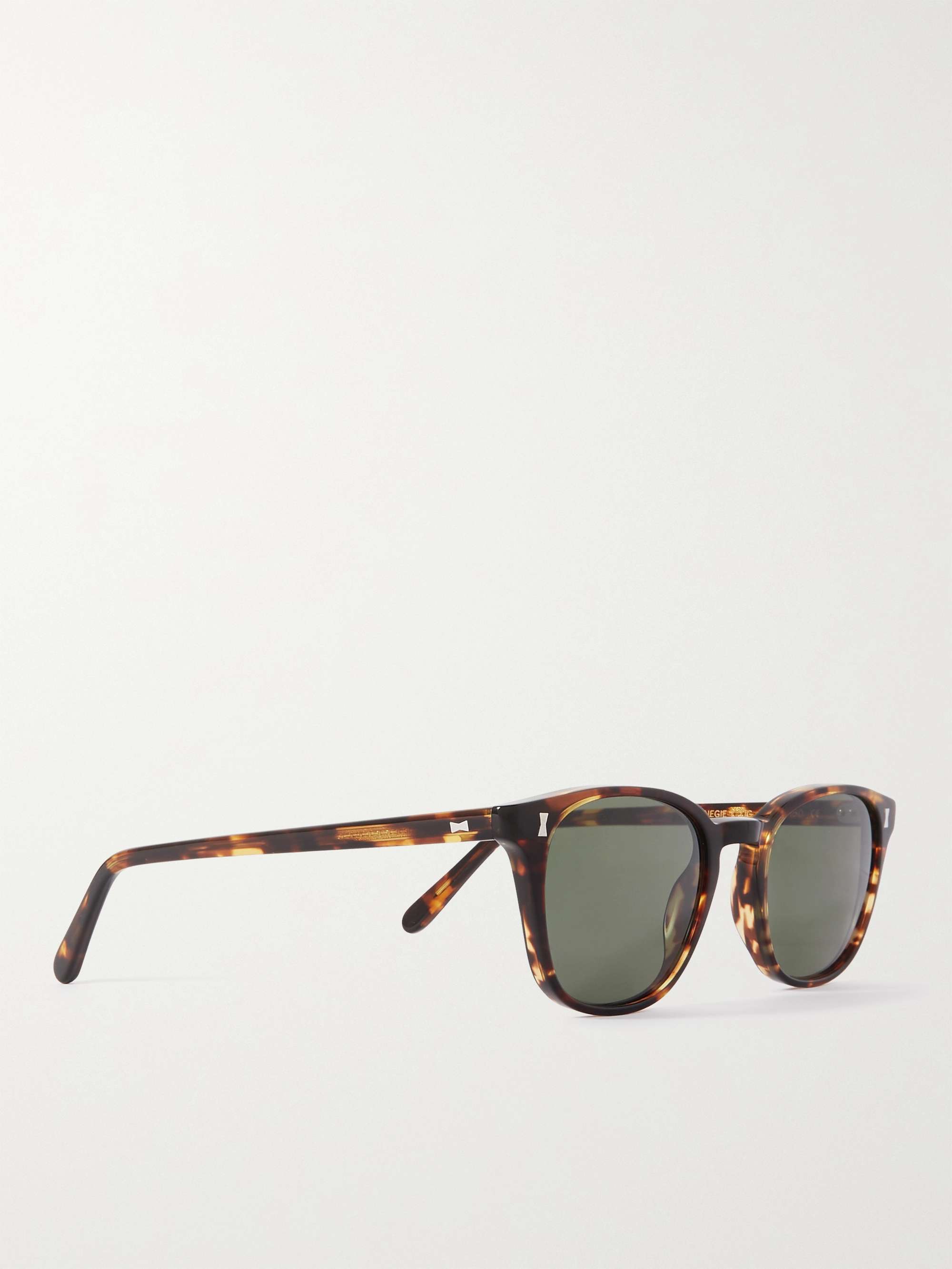 CUBITTS Carnegie Square-Frame Tortoiseshell Acetate Sunglasses