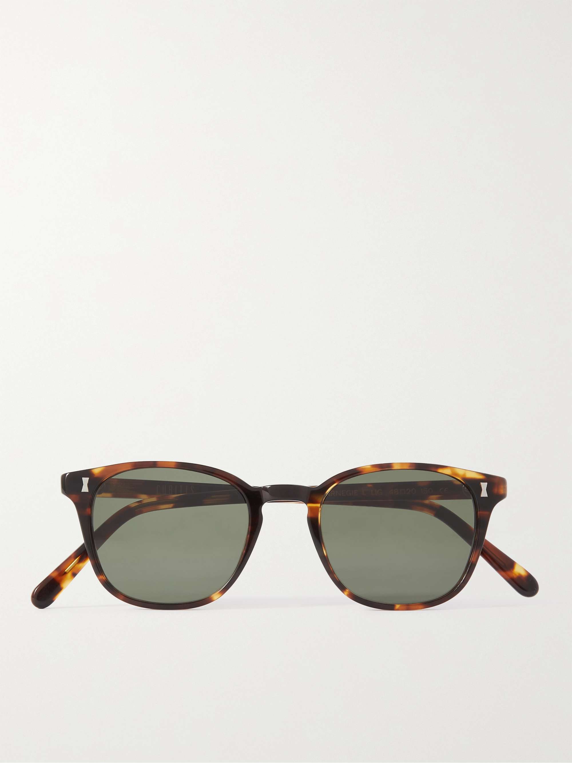 CUBITTS Carnegie Square-Frame Tortoiseshell Acetate Sunglasses for Men ...