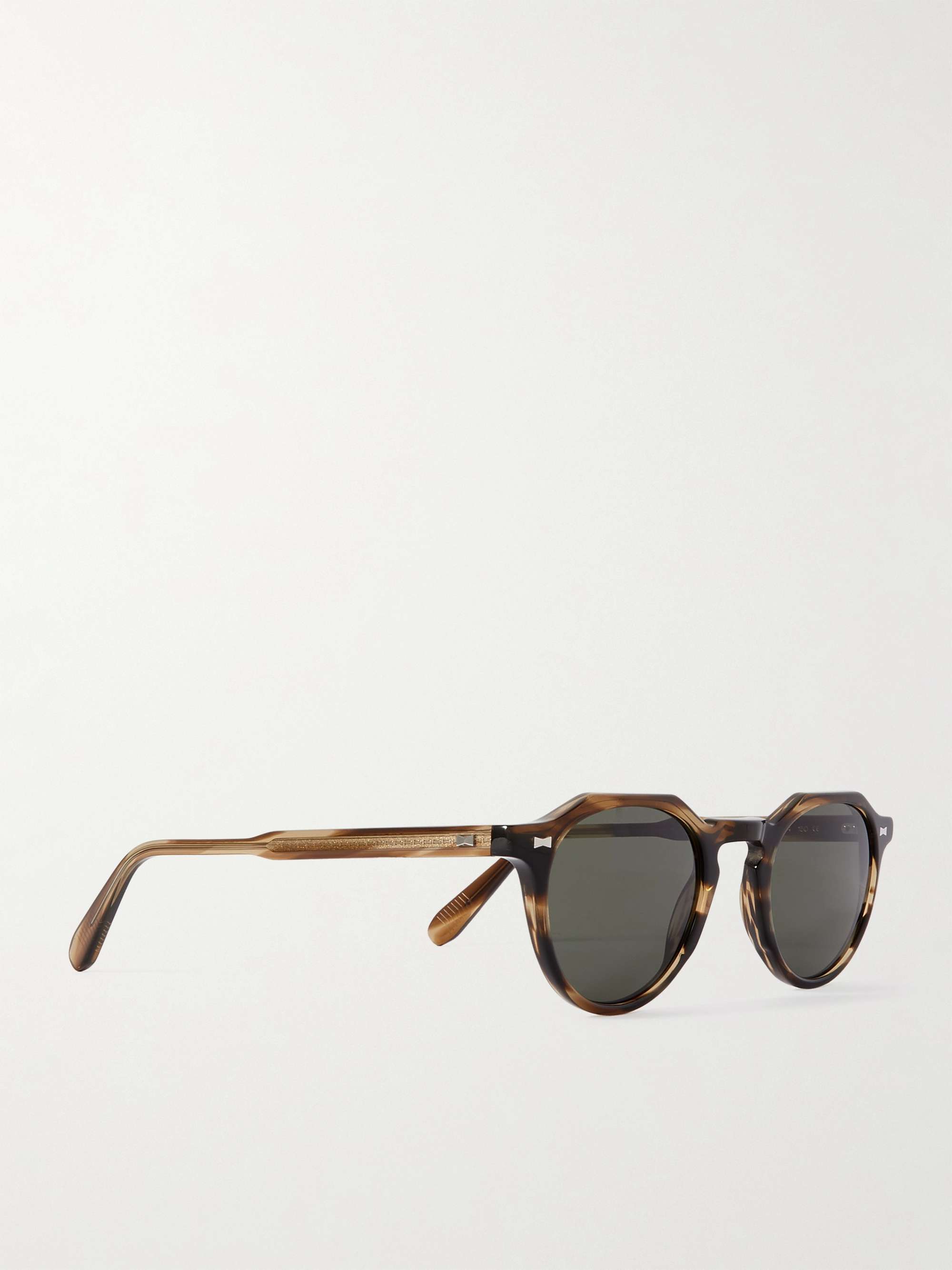 CUBITTS Calthorpe Round-Frame Tortoiseshell Acetate Sunglasses