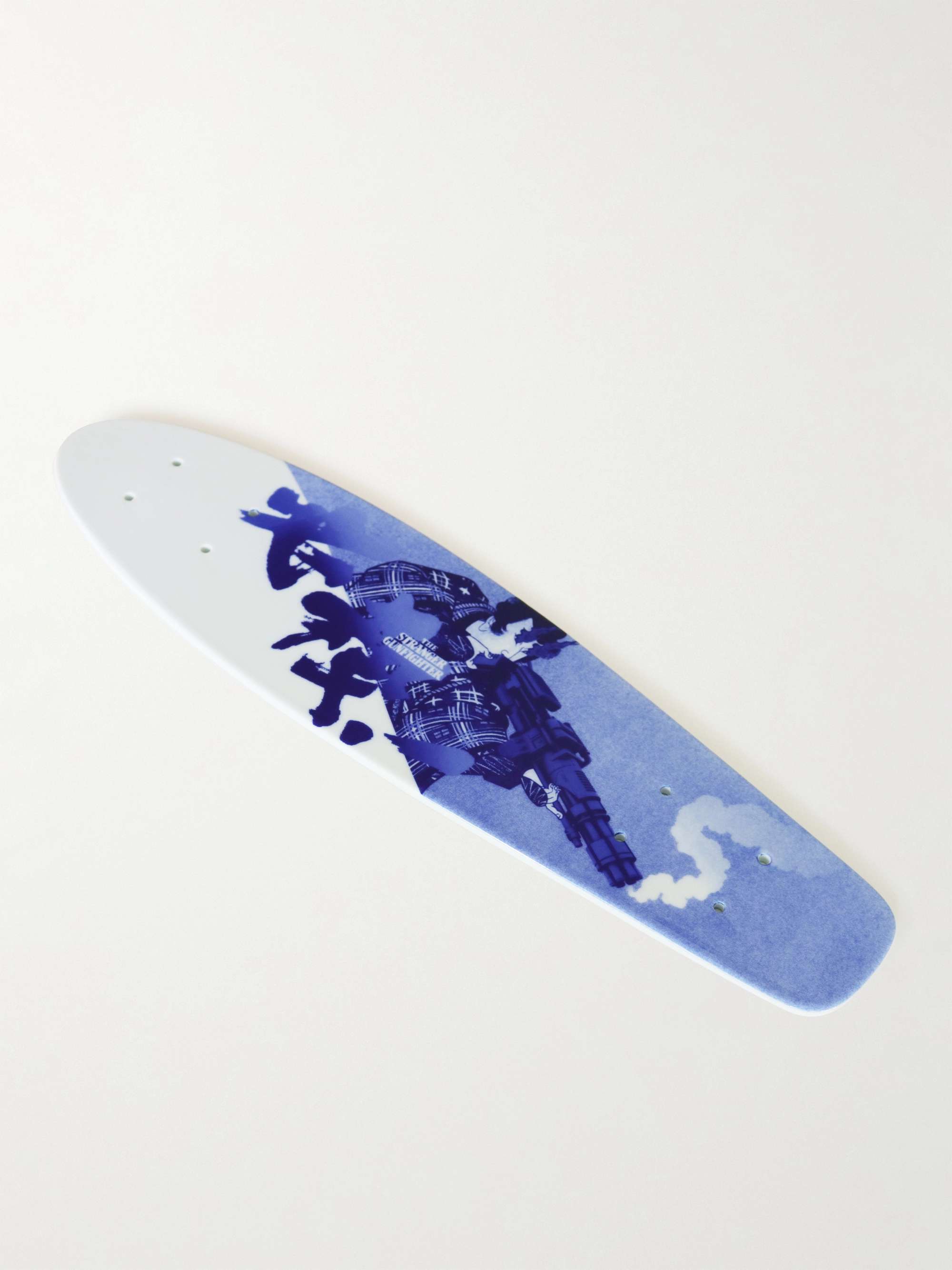 BY JAPAN + Maruhiro + BAR BAR + Evisen Dirty Evitaro Porcelain Skateboard
