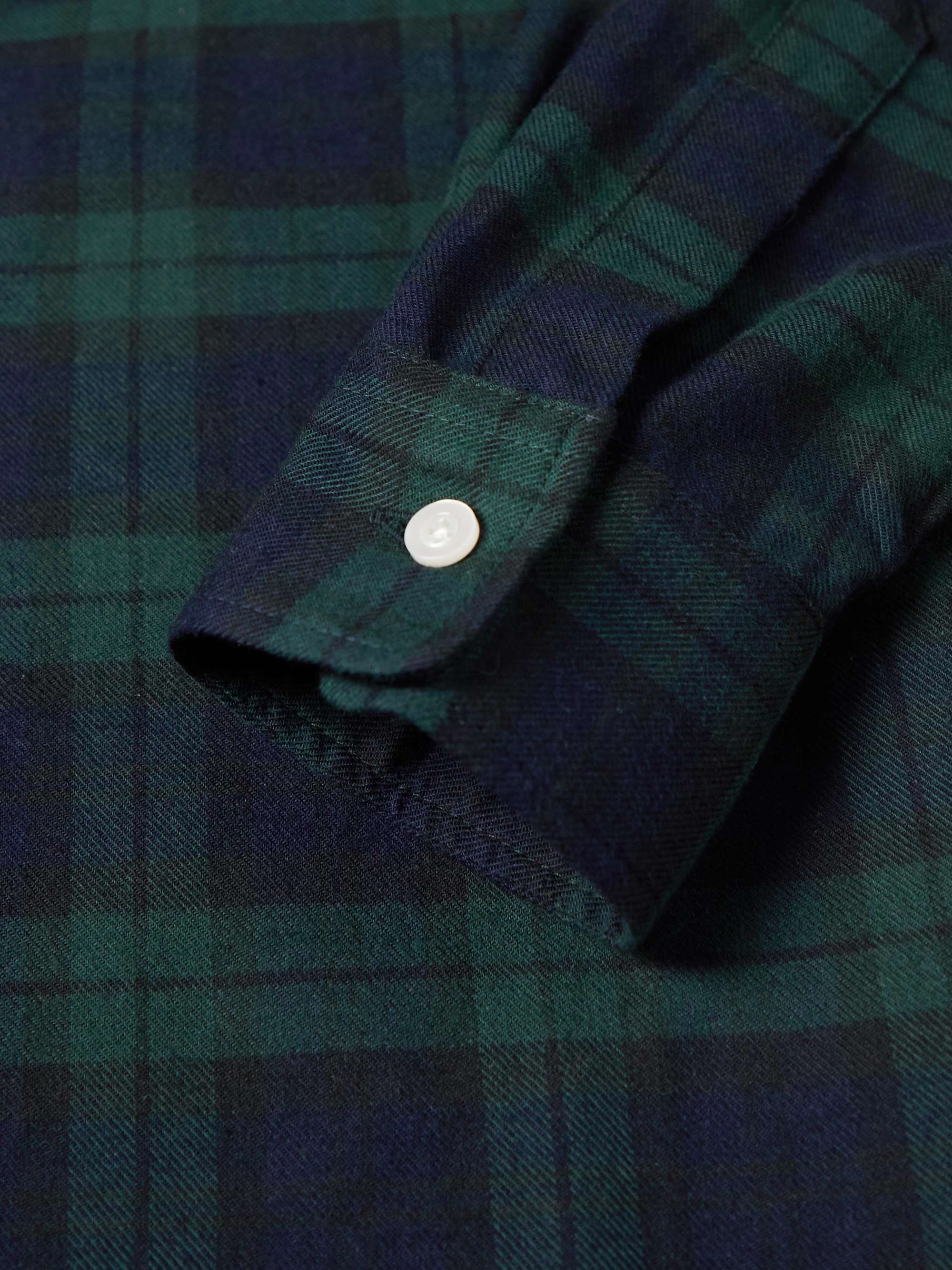 FLAGSTUFF Checked Cotton-Flannel Shirt