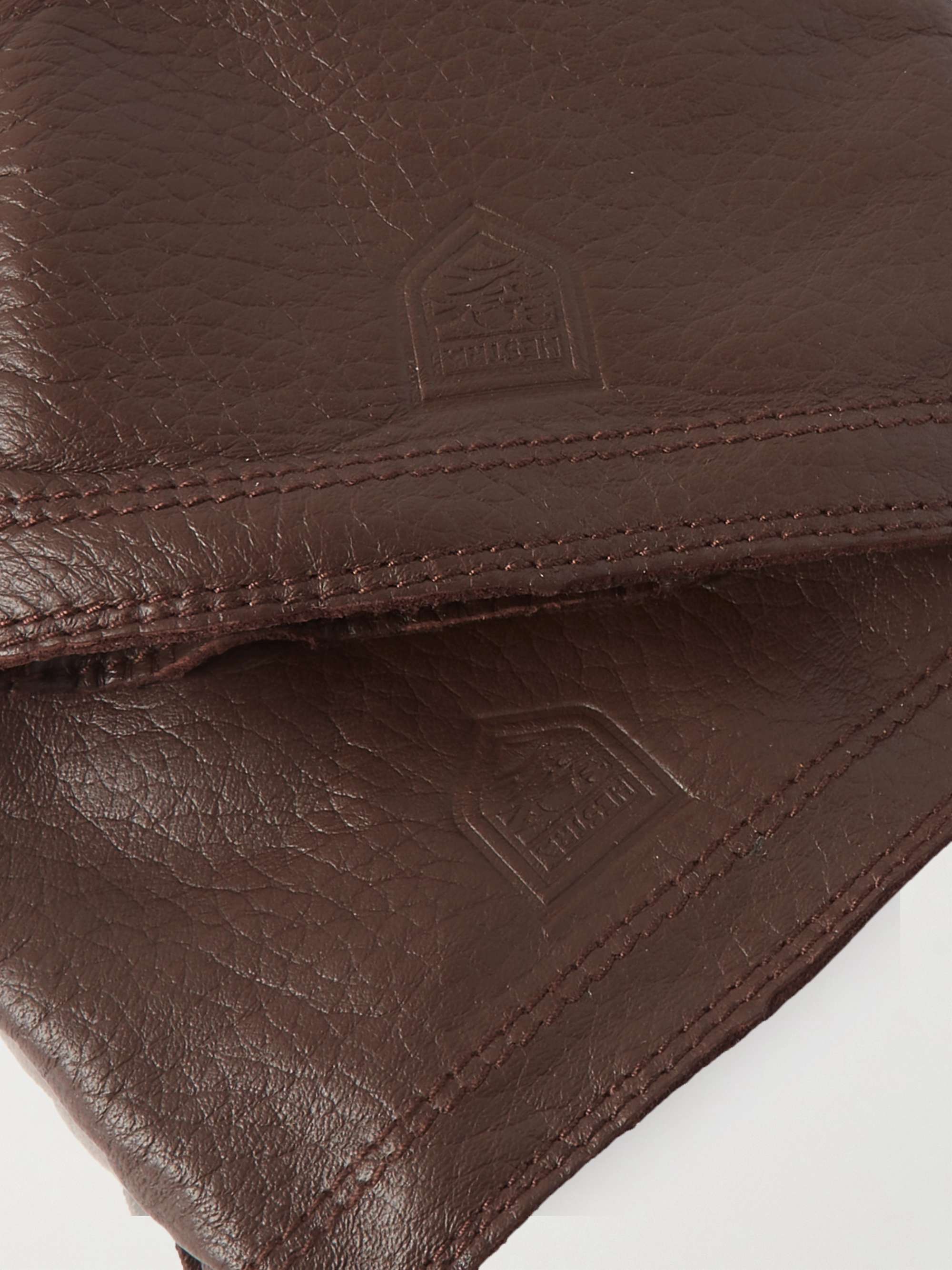 HESTRA Håkon Fleece-Lined Full-Grain Leather Gloves