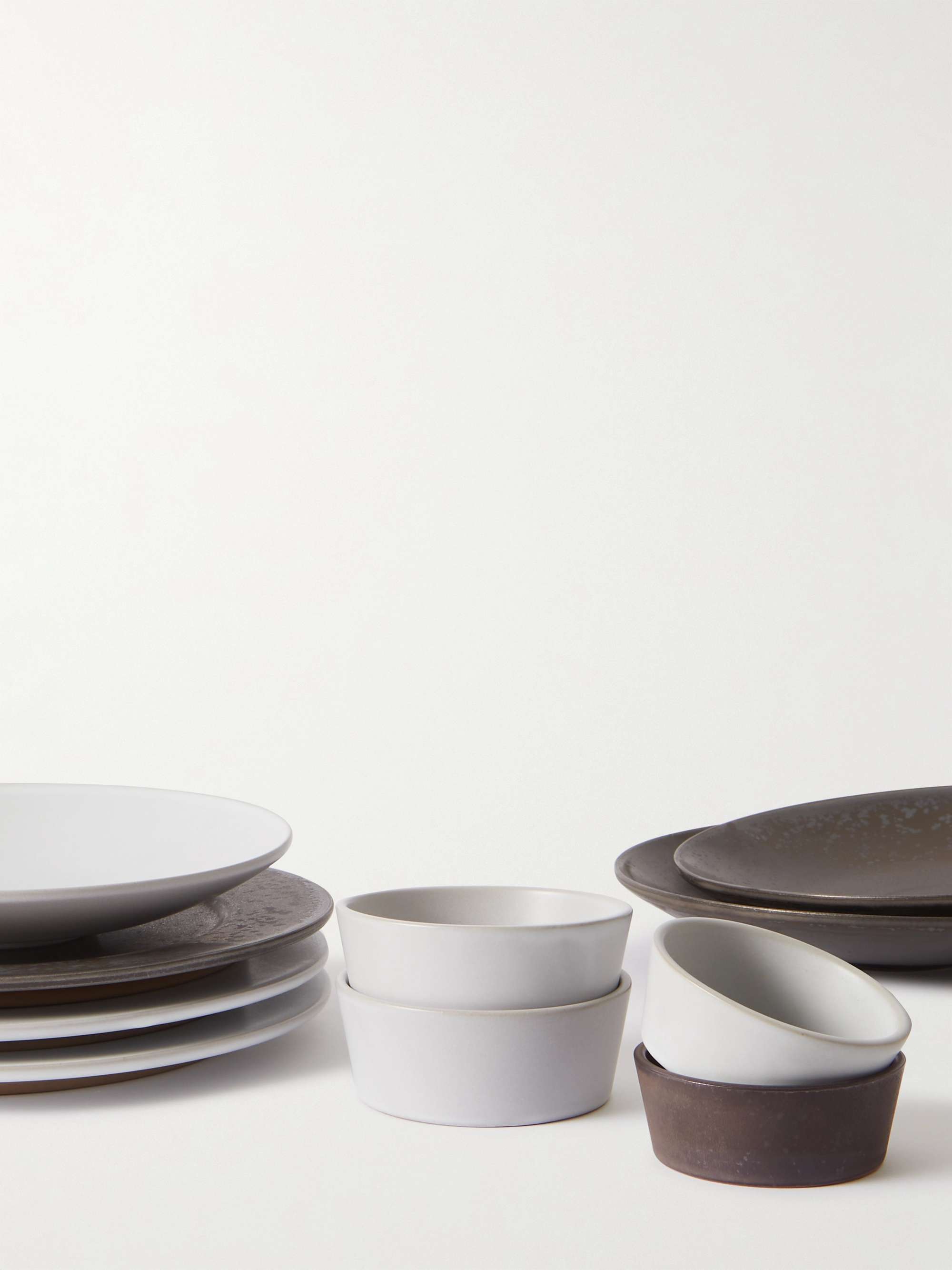BY JAPAN + SyuRo Set of Two Small Glazed Ceramic Bowls